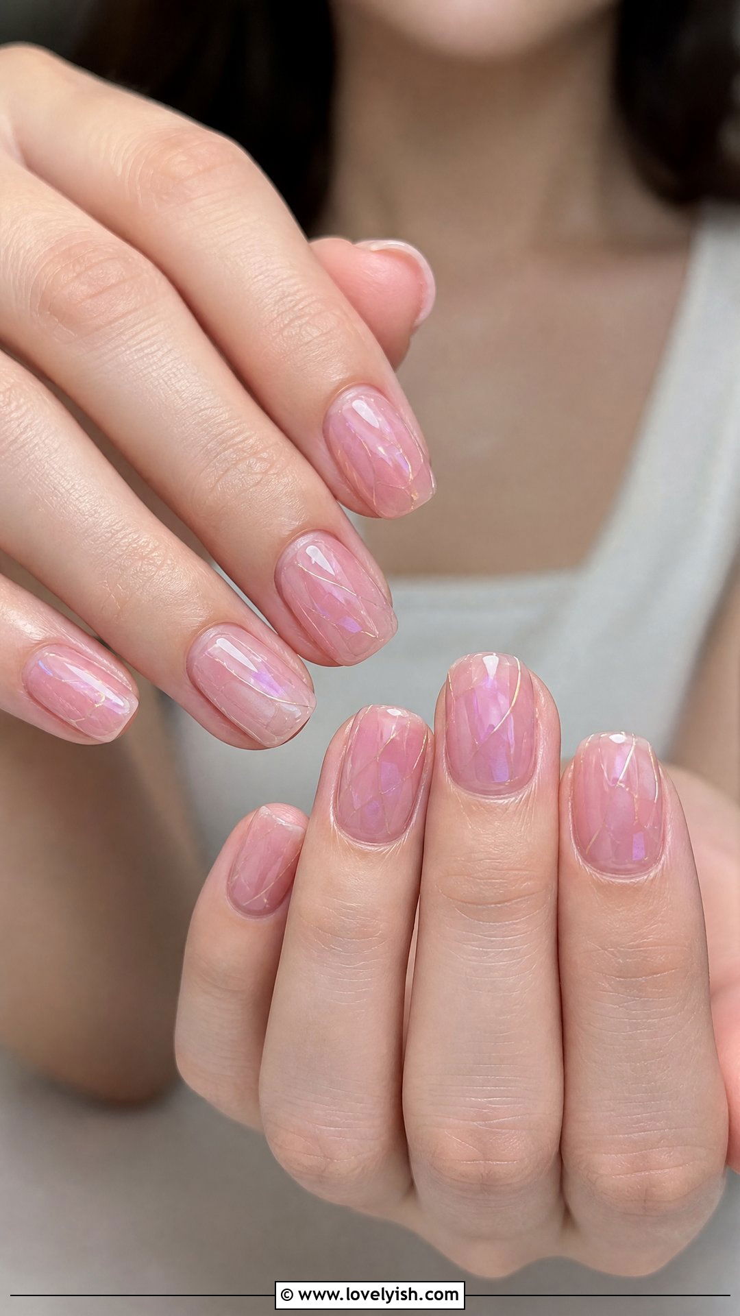 Sheer Jelly Bridal Nails - 50 bridal nails - 50 bridal nails