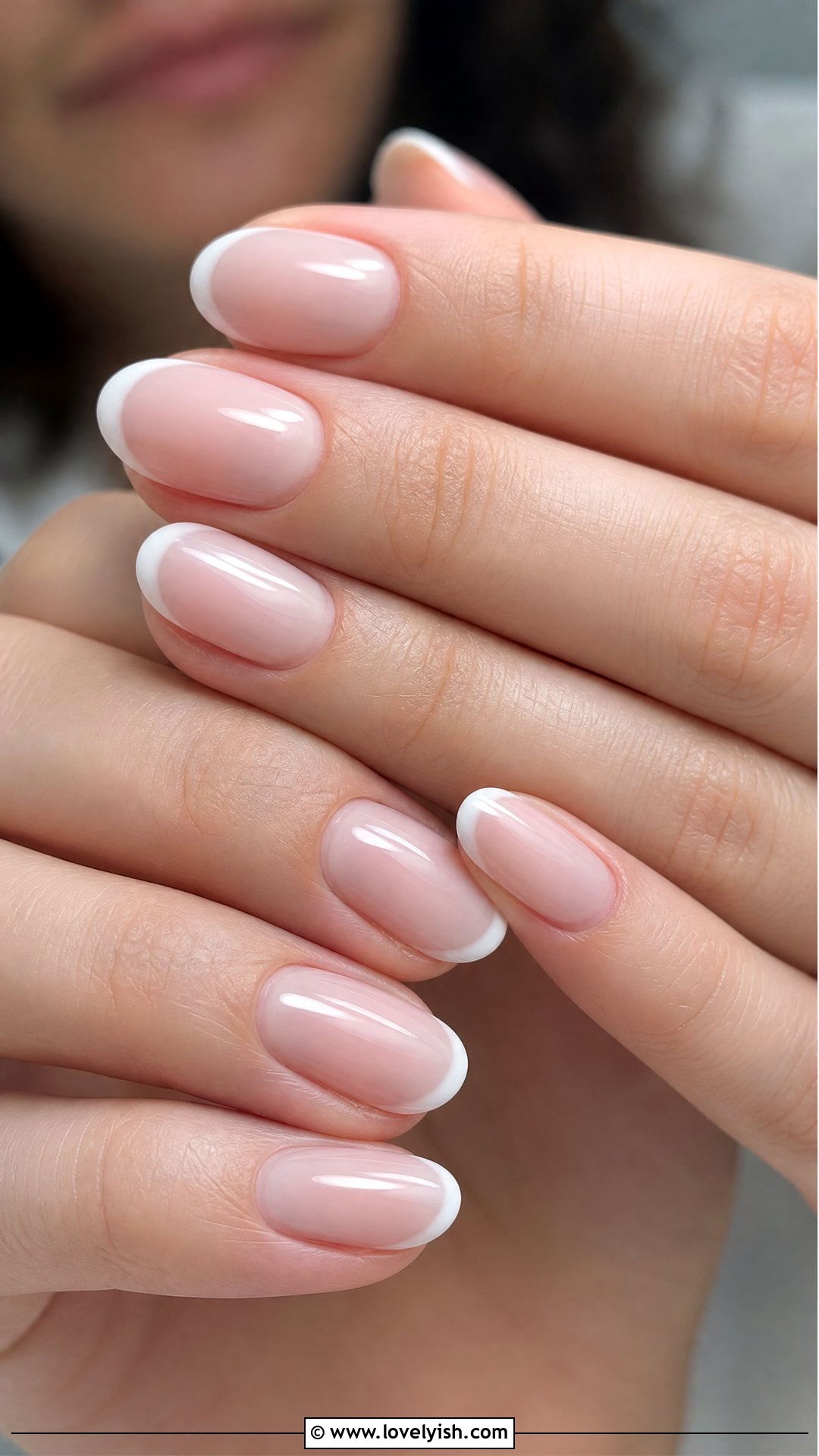 Sheer Milky Pink French Tips - 50 minimalist french tips - 50 minimalist french tips