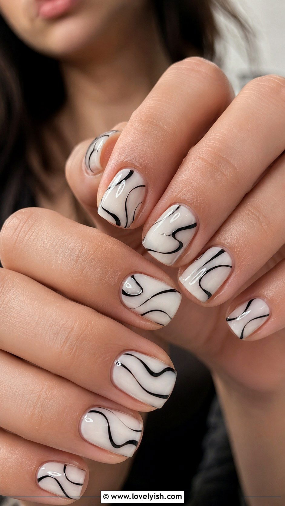 Sheer Pink Glaze Short Square Nails - 25 short square nail designs - 25 short square nail designs