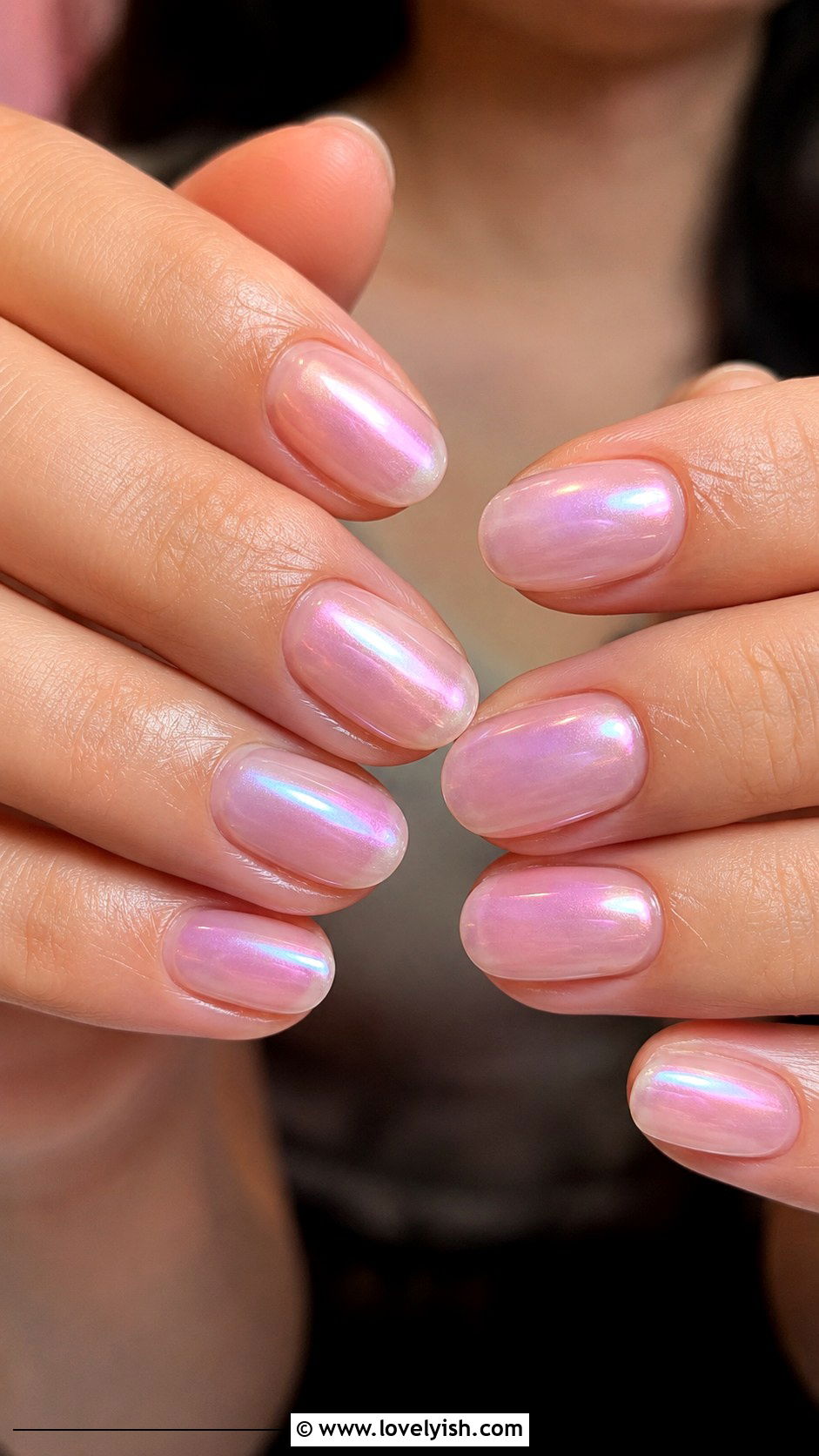 Sheer Pink Mermaid Nails - 50 mermaid nails - 50 mermaid nails