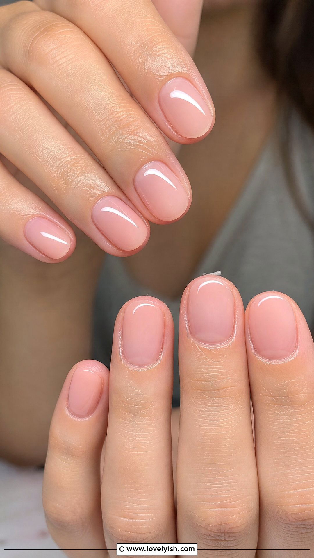 Sheer Pink Polygel Nails - 50 polygel nails - 50 polygel nails