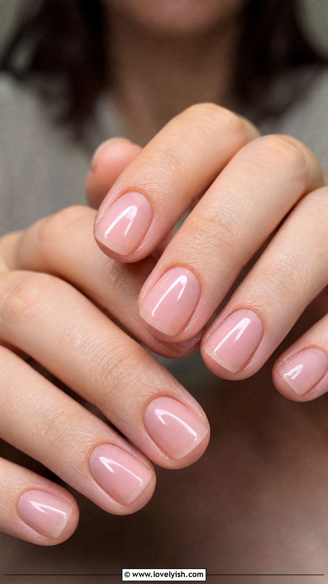 Sheer Pink Squoval Nails - 50 squoval nails - 50 squoval nails