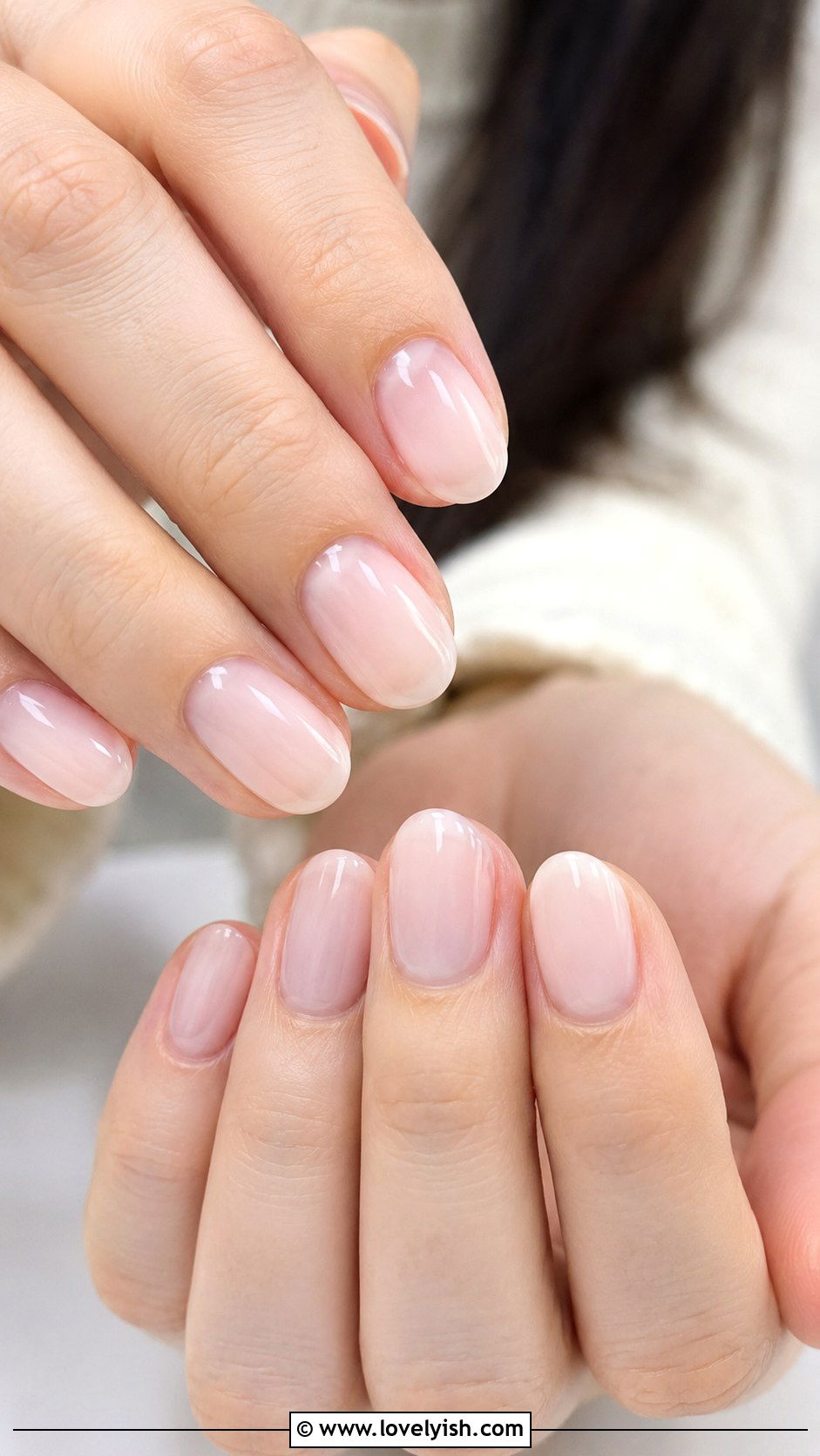 Sheer Vanilla Milky Nails - 50 vanilla girl nails - 50 vanilla girl nails