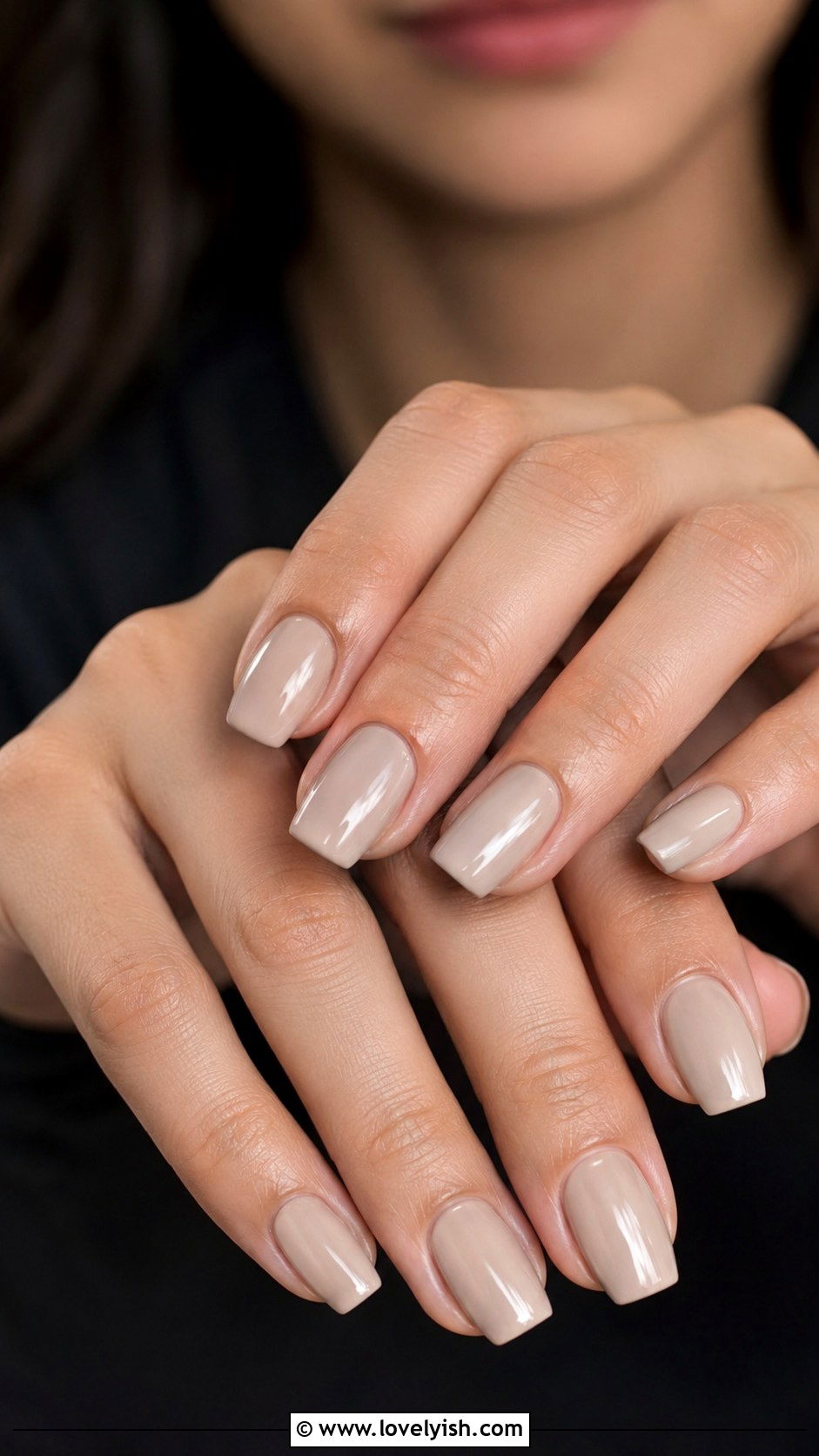 Short Coffin Nail Shape - 45 nail shapes - 45 nail shapes