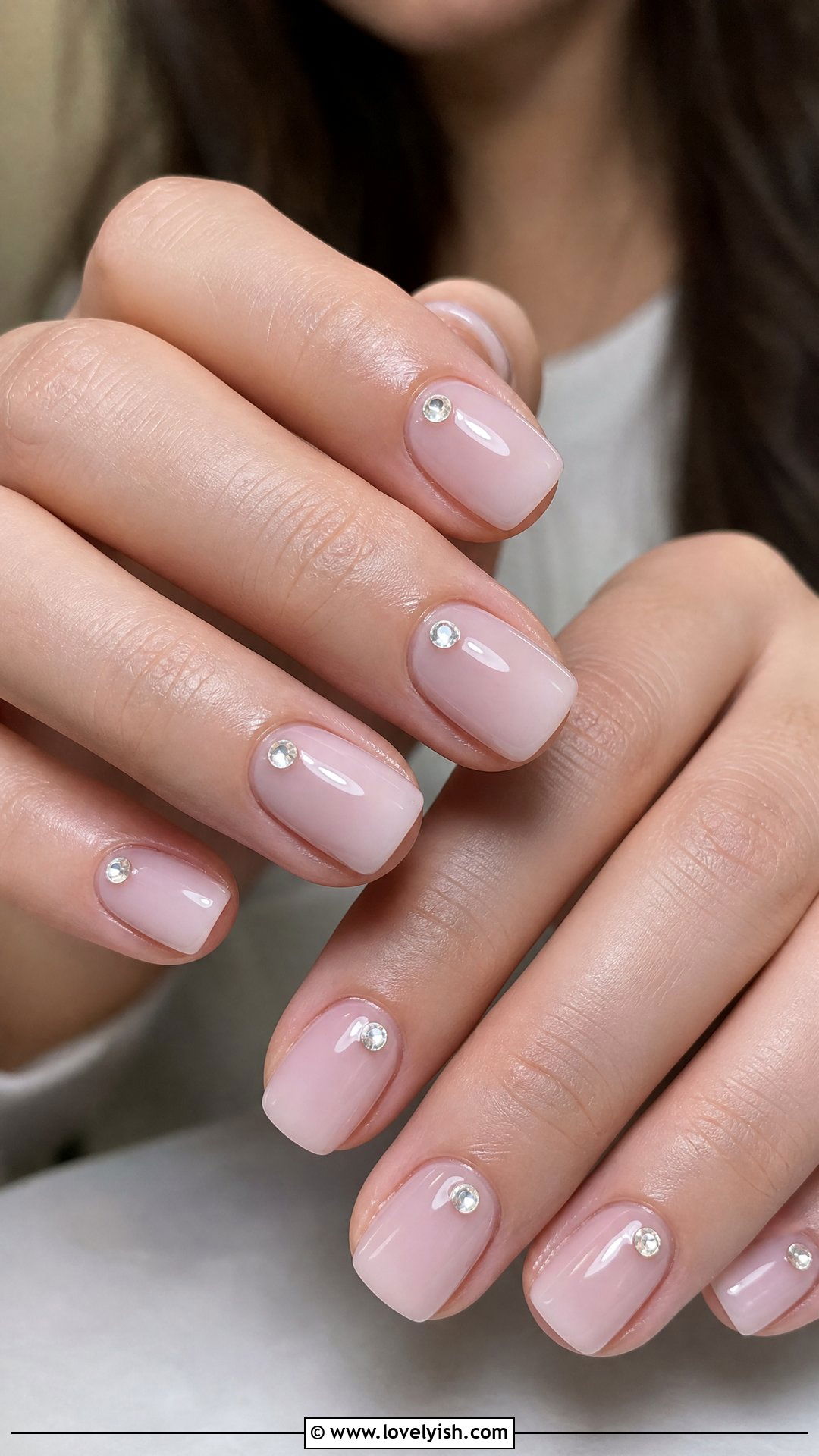 Short Square Diamond Nails - 50 diamond nails - 50 diamond nails
