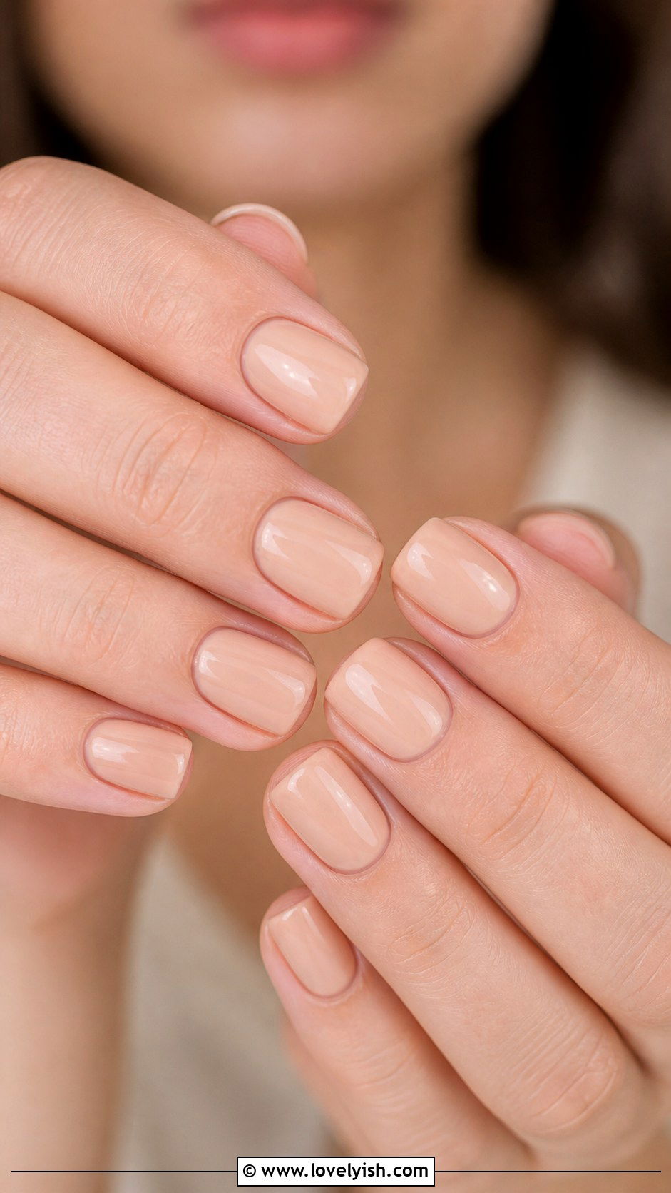 Short Square Nude Press On Nails - 50 press on nails - 50 press on nails