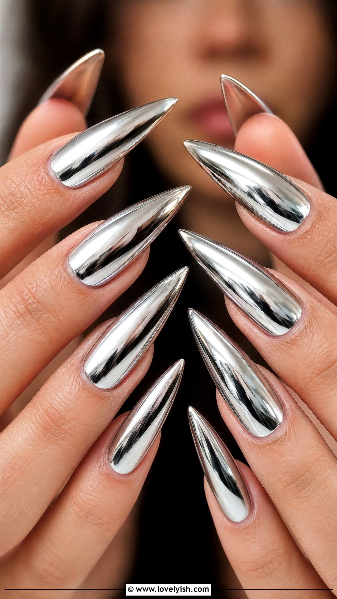 50 Silver Nails Ideas for a Stunning Glam Manicure