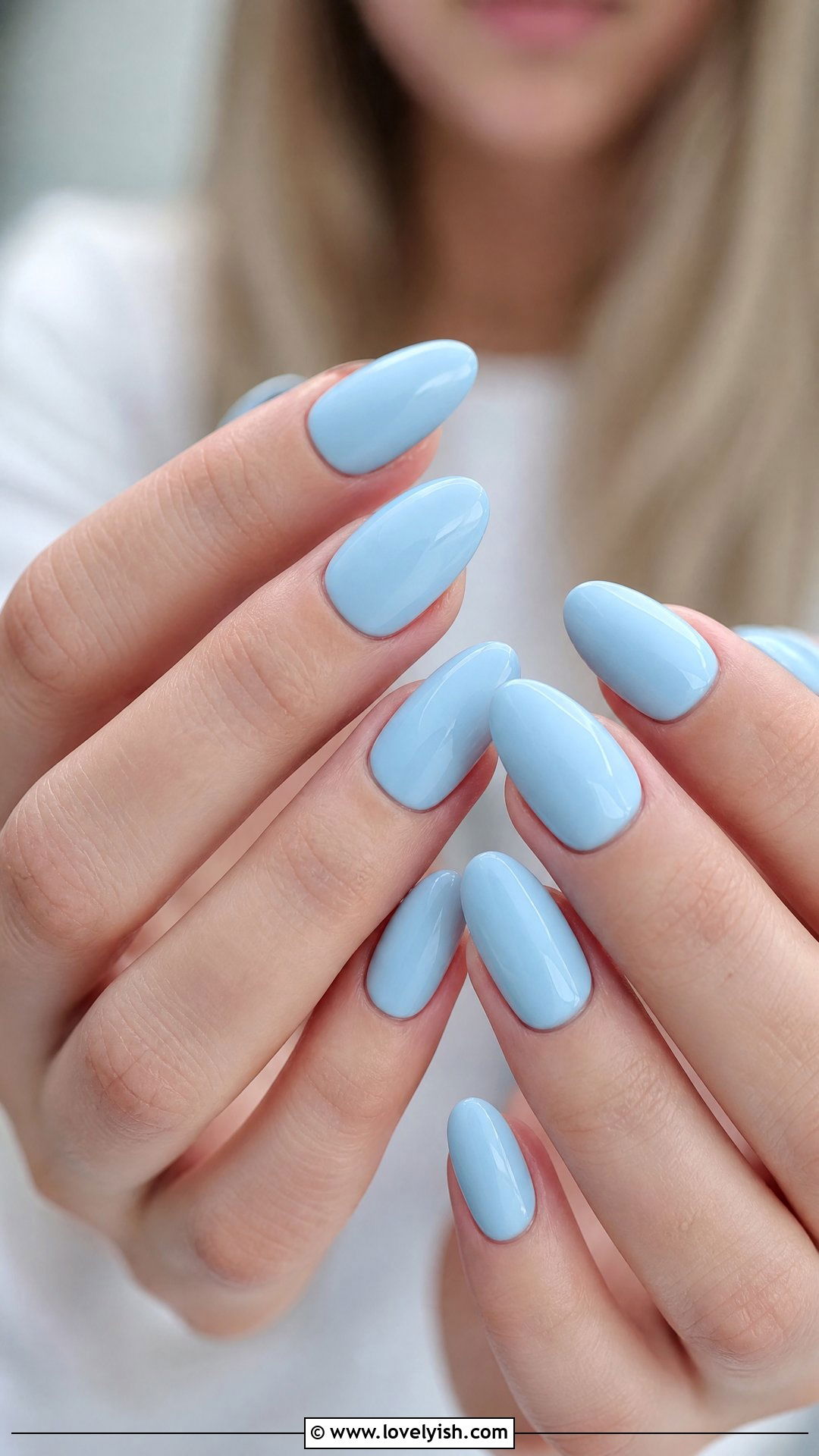 Sky Blue Nails - 49 nail colors - 49 nail colors