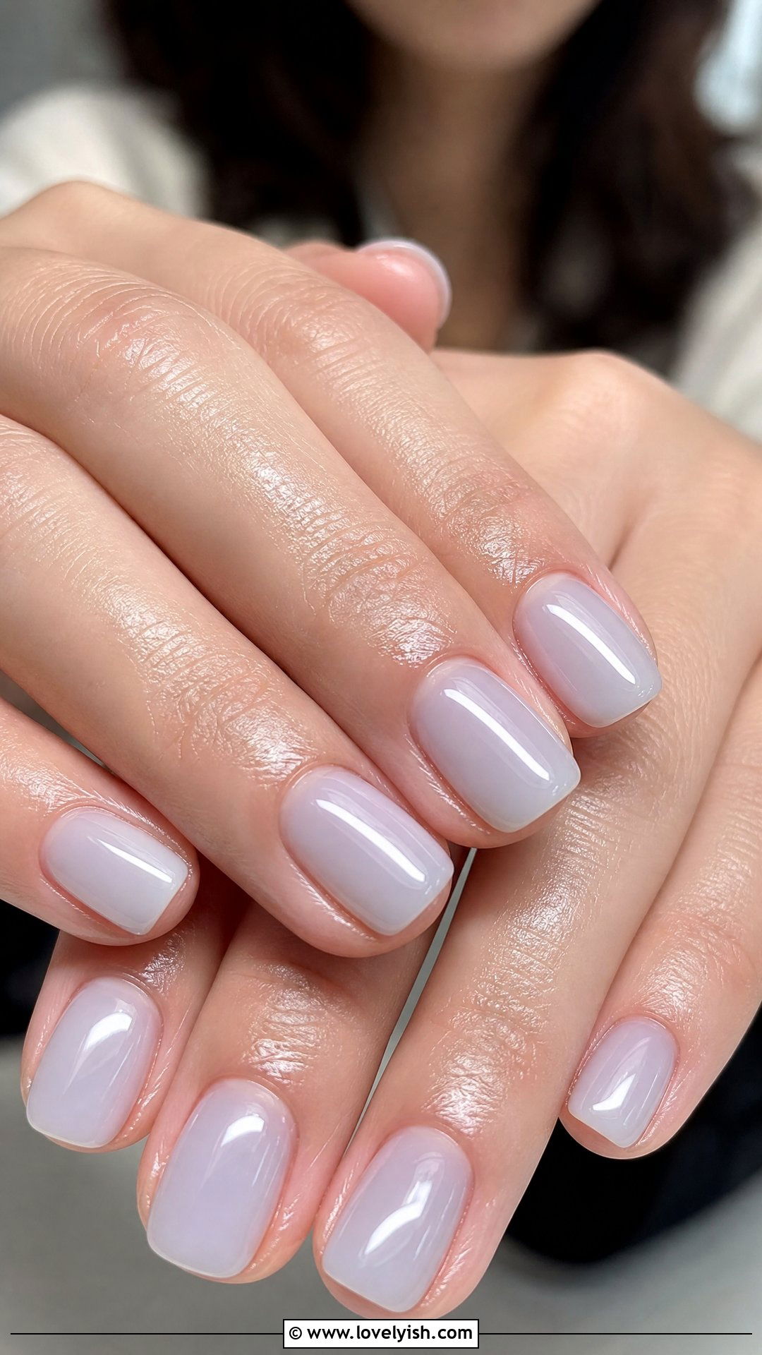 Soap Glossy Sheer Nails - 44 nails designs - 44 nails designs