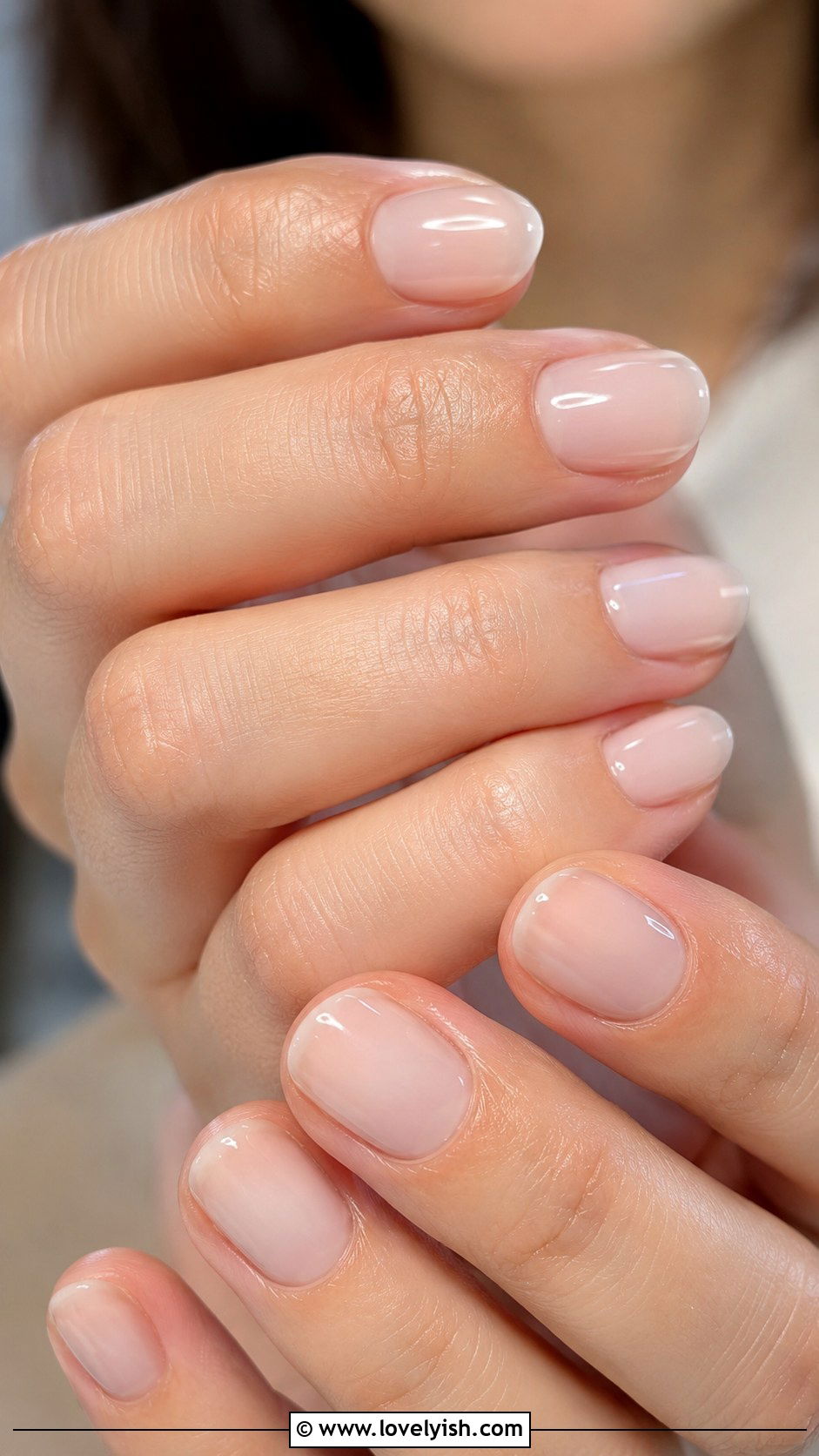 Soap Nails with Glossy Finish - 37 nails art ideas - 37 nails art ideas