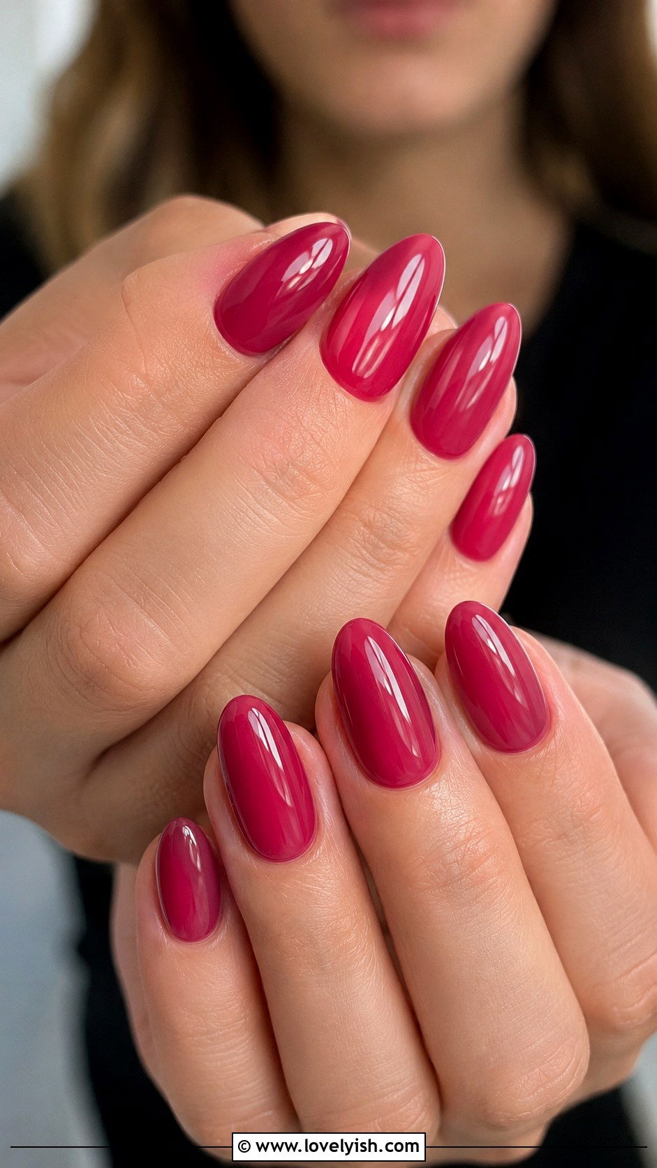 Soft Berry and Raspberry Nails - 25 trendy nail designs - 25 trendy nail designs