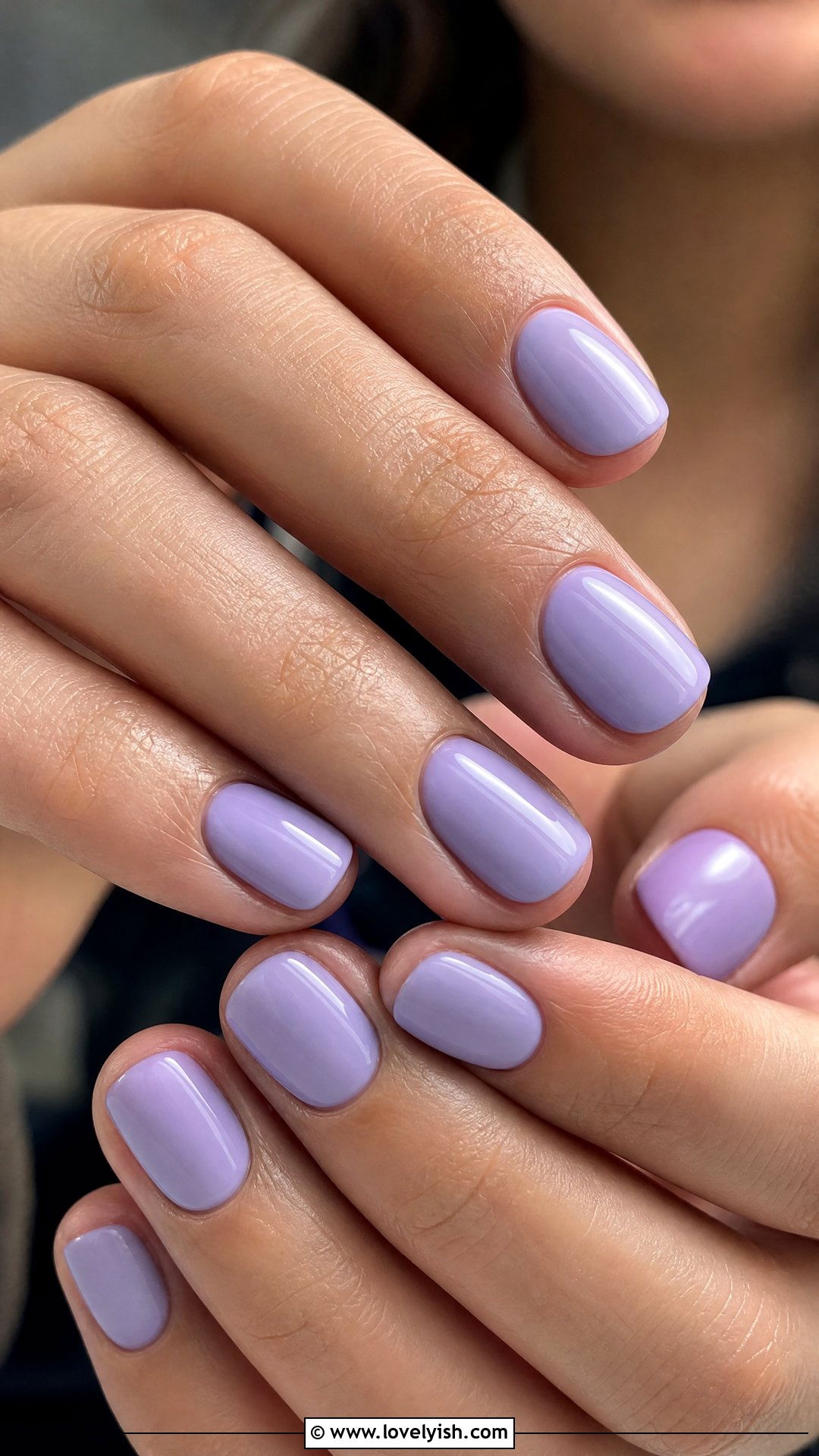 Soft Lavender Lilac Nails - 29 nails for older women - 29 nails for older women
