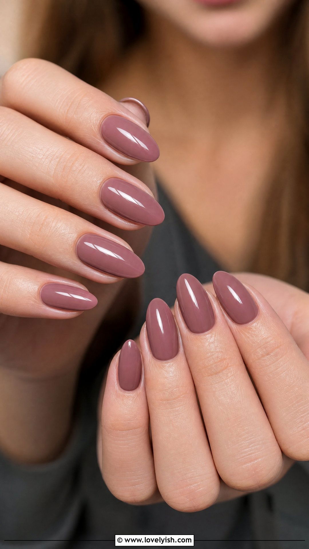Soft Mauve Nails - 41 nail design simple - 41 nail design simple