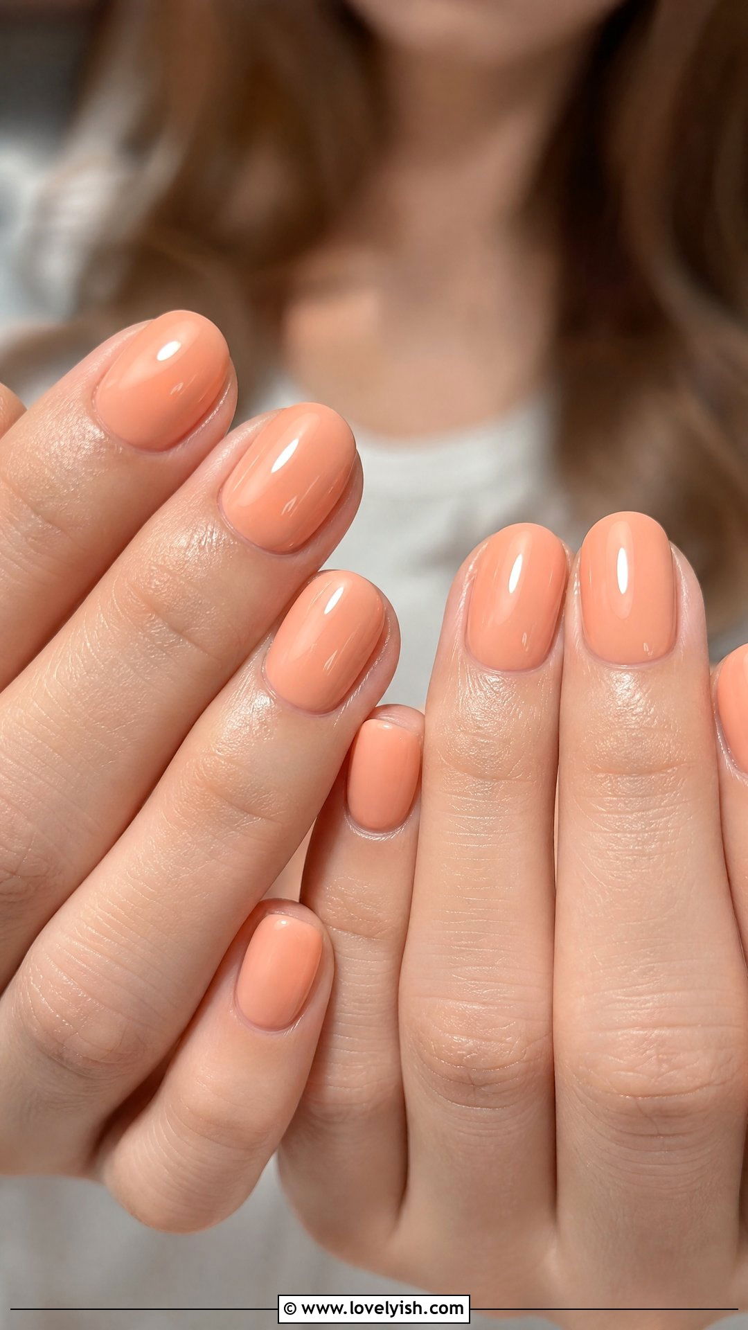 Soft Peach Milky Nails - 50 sophisticated nails - 50 sophisticated nails