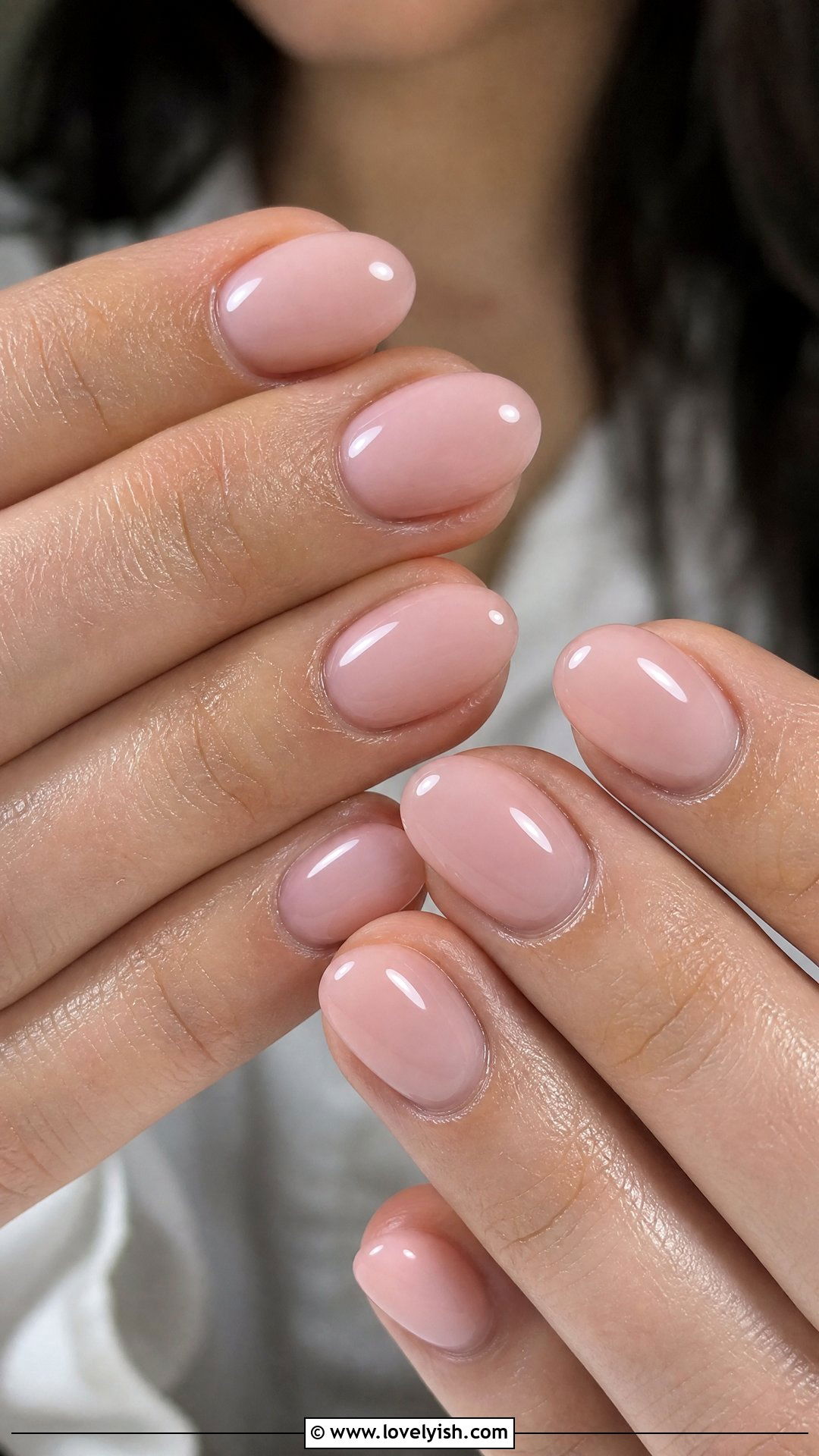 Soft Pink Bubble Nails - 50 pictures of nail designs - 50 pictures of nail designs