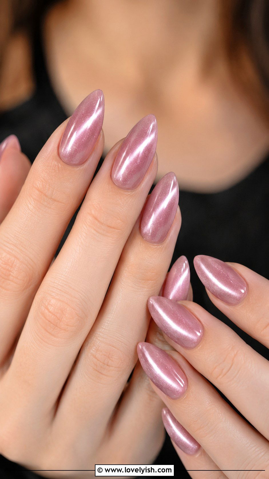 Soft Pink Cat Eye Nails - 50 balletcore nails - 50 balletcore nails