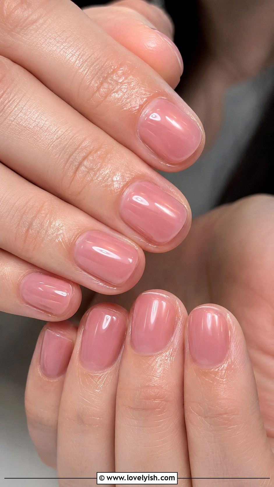 Soft Pink Soap Nails - 33 minimalist nail designs - 33 minimalist nail designs