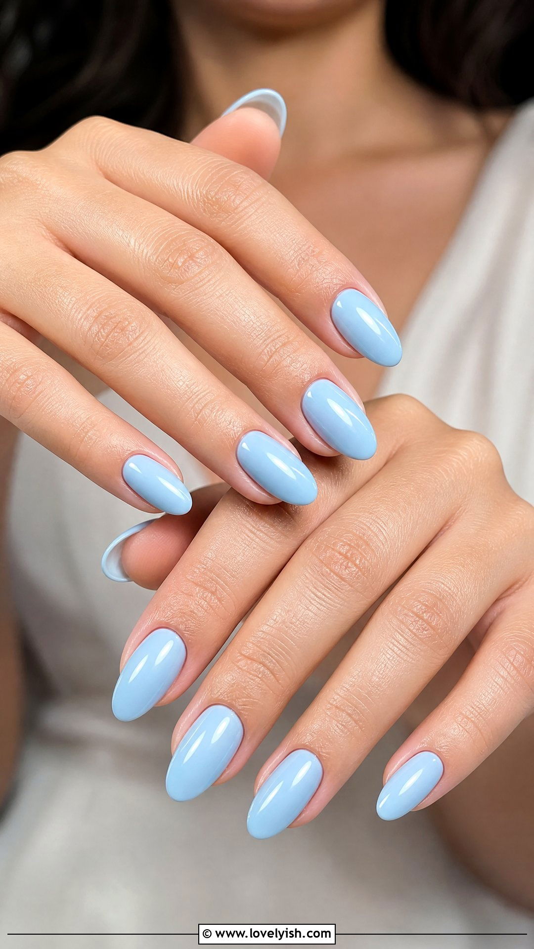 Something Blue Powder Blue Bridal Nails - 50 bridal nails - 50 bridal nails
