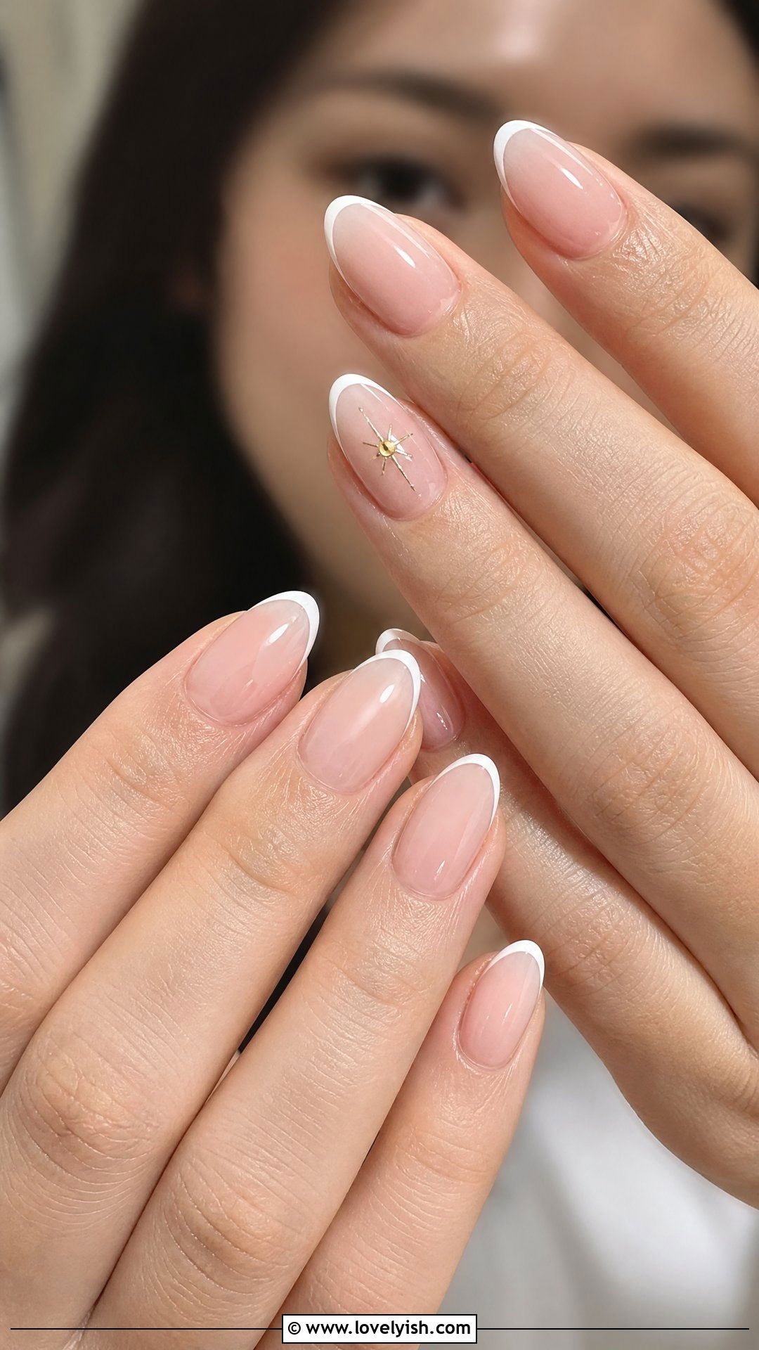 Star Accent Micro French Tips - 50 minimalist french tips - 50 minimalist french tips