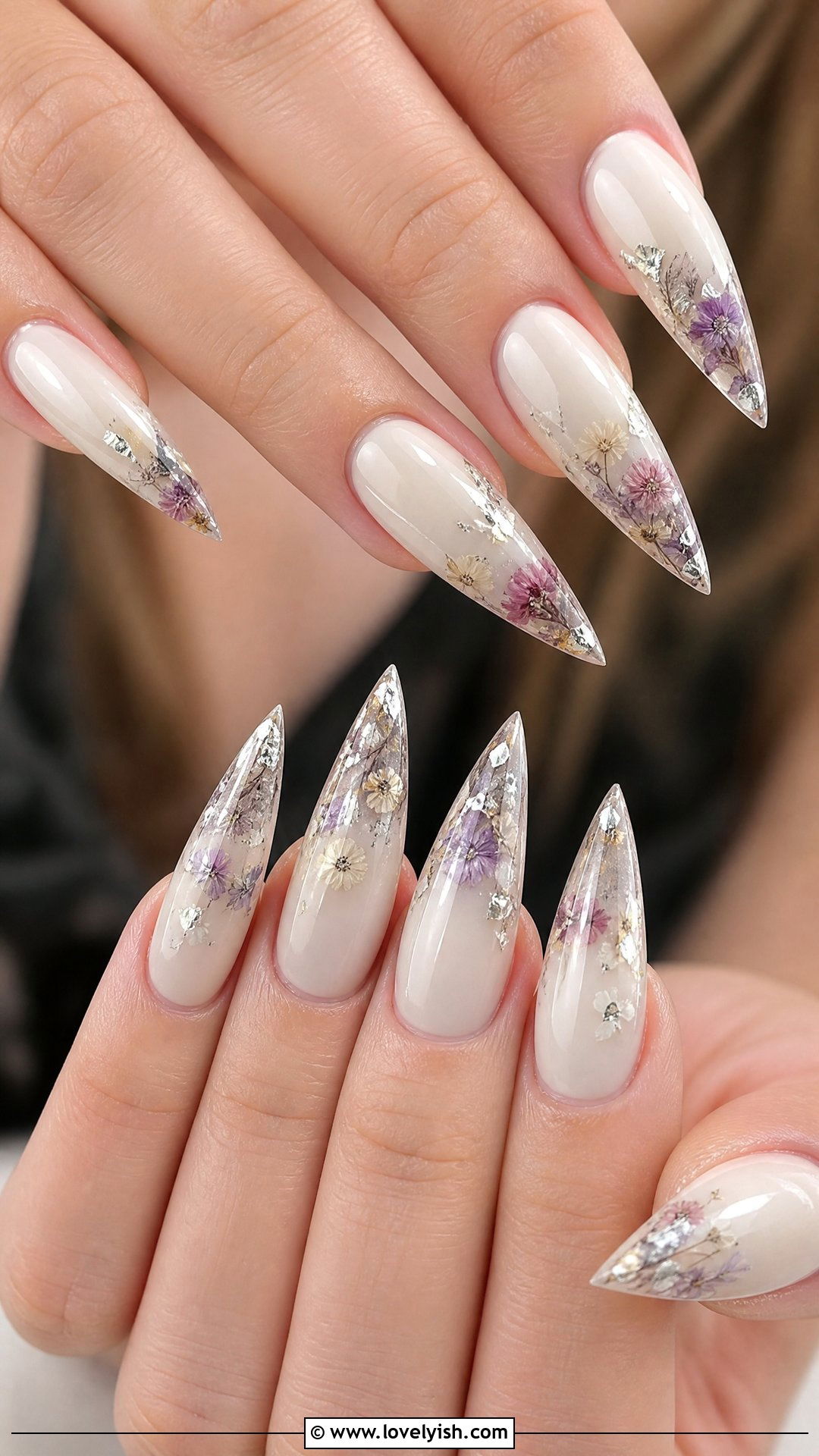 Stiletto Milk Bath Nails - 50 milk bath nails - 50 milk bath nails