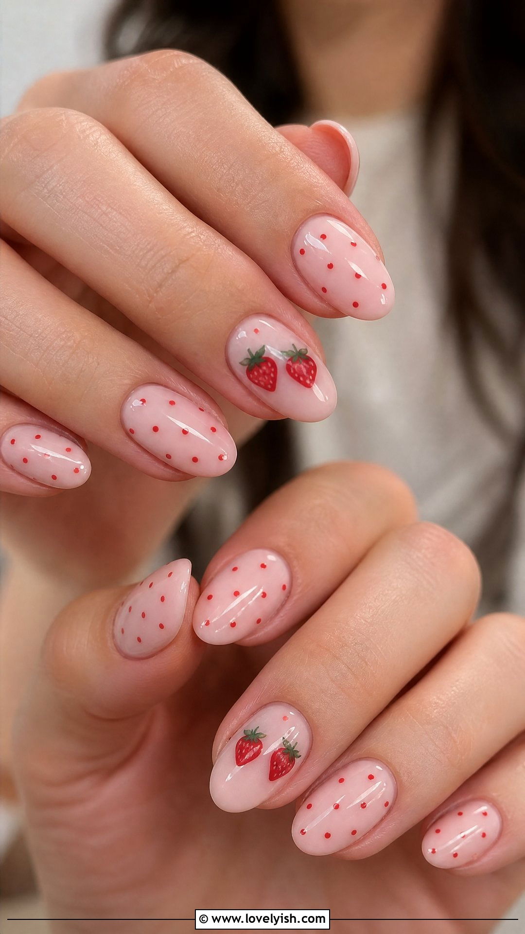 Strawberry Fruit Nails - 50 pictures of nail designs - 50 pictures of nail designs