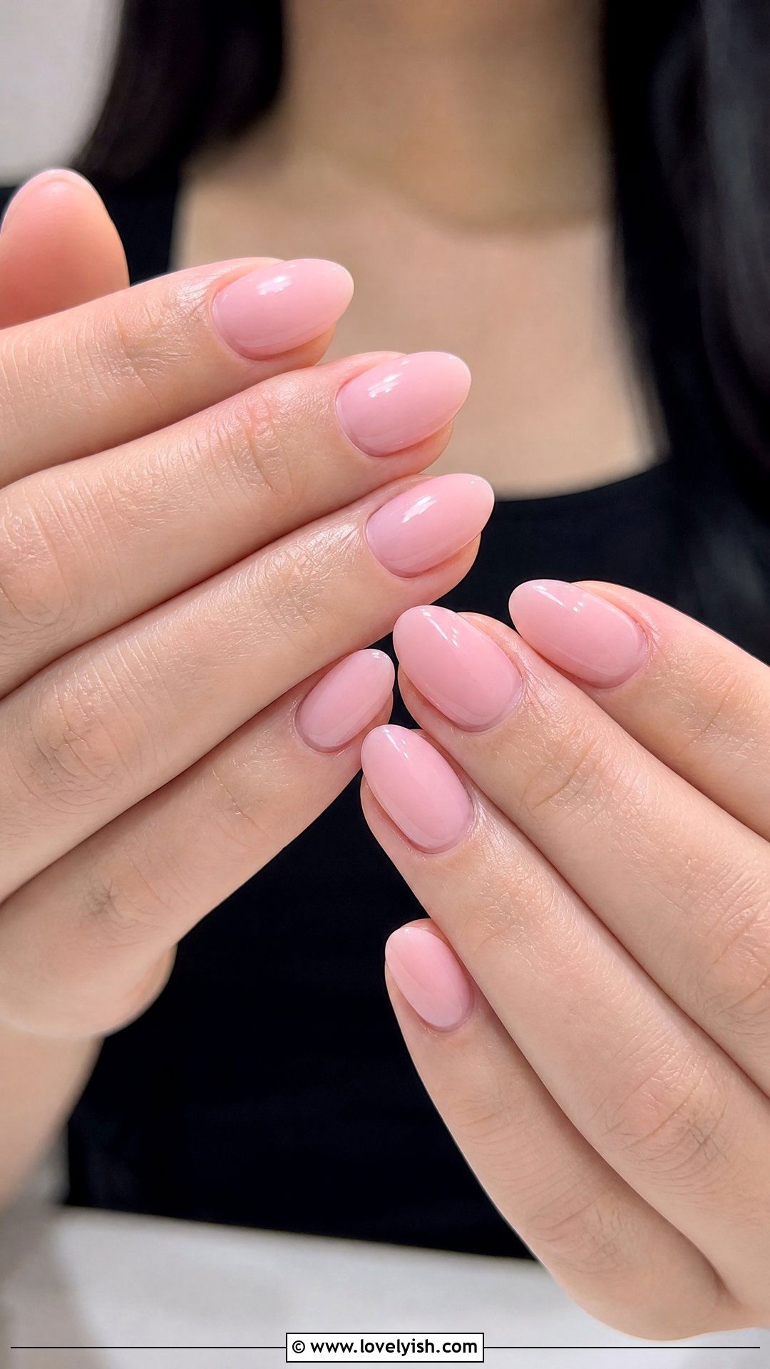 Strawberry Milk Almond Nails - 25 almond nail designs - 25 almond nail designs