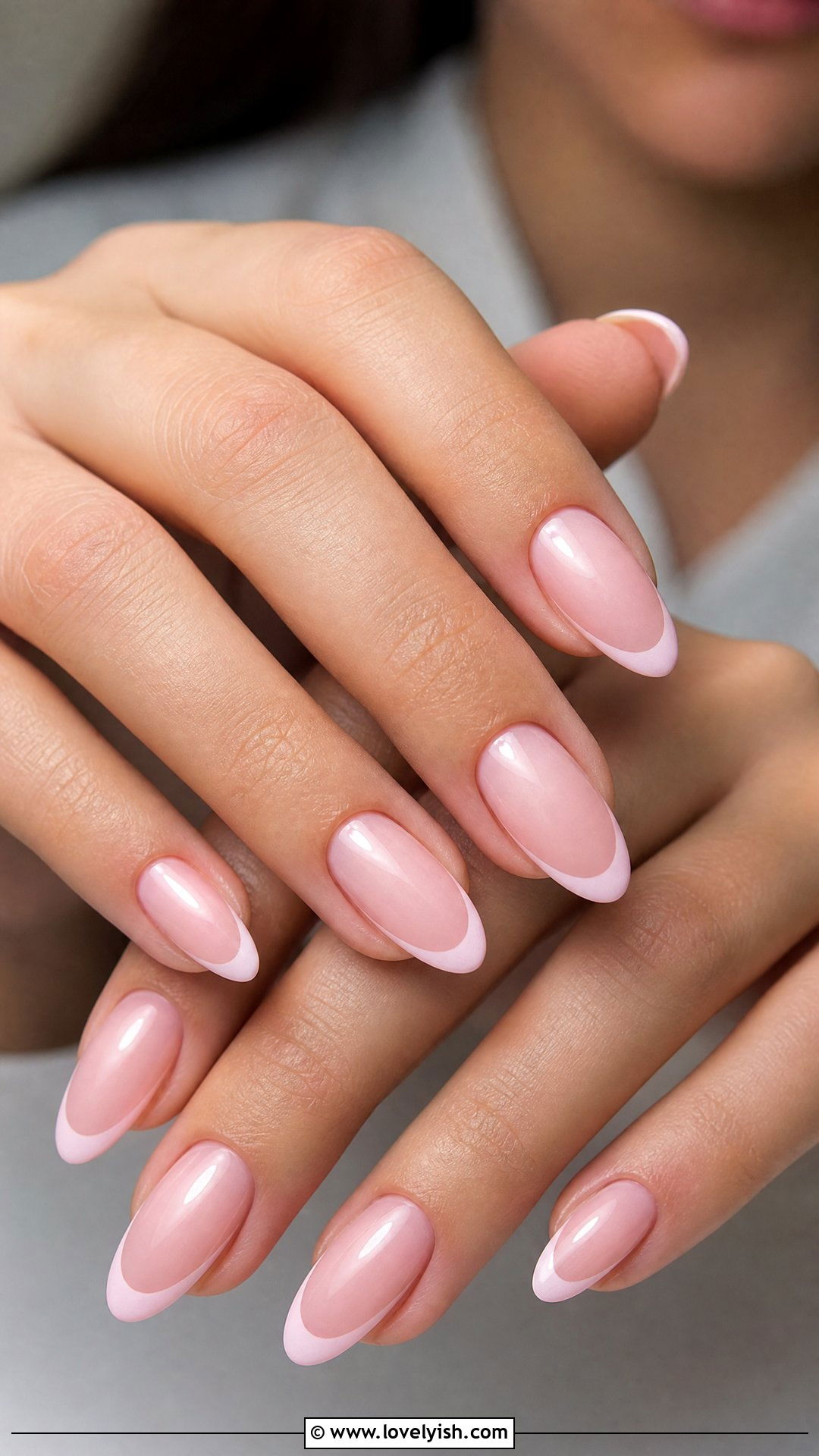 Strawberry Milk French Manicure - 50 strawberry nails - 50 strawberry nails