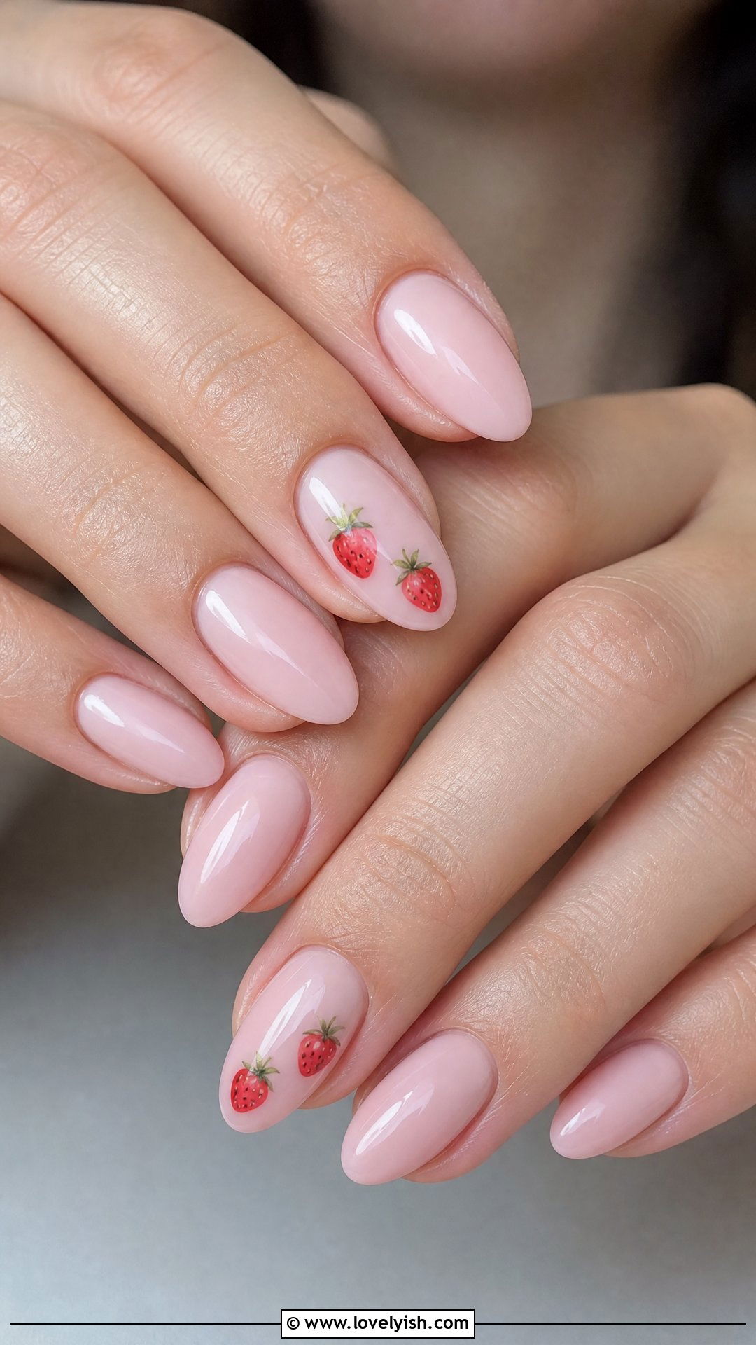 Strawberry Milk Nails - 50 cute nails - 50 cute nails