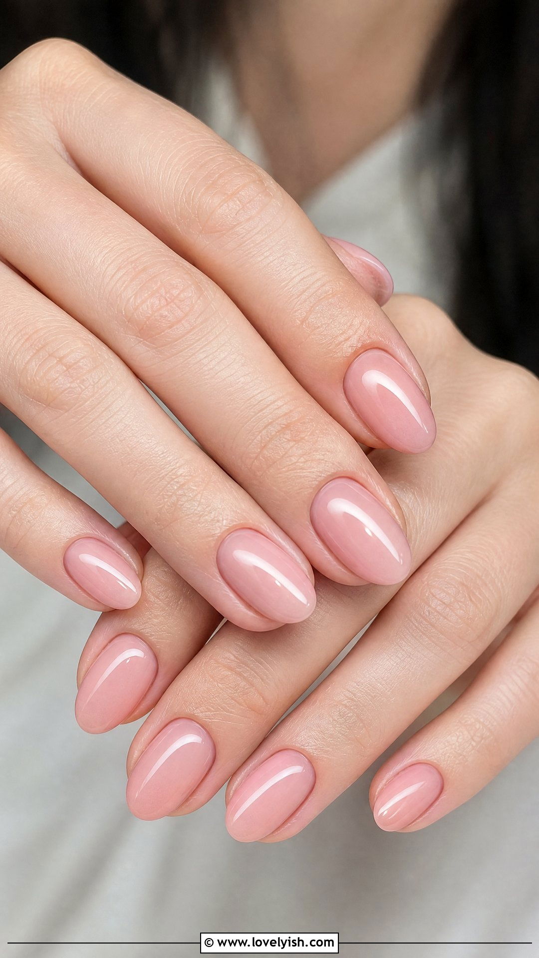 Strawberry Milk Pink Nails - 50 easy spring nail designs - 50 easy spring nail designs
