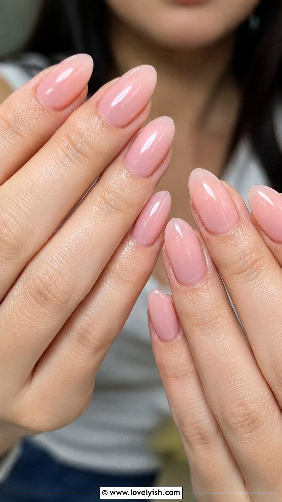 Strawberry Milk Pink Nails - 50 may nails - 50 may nails