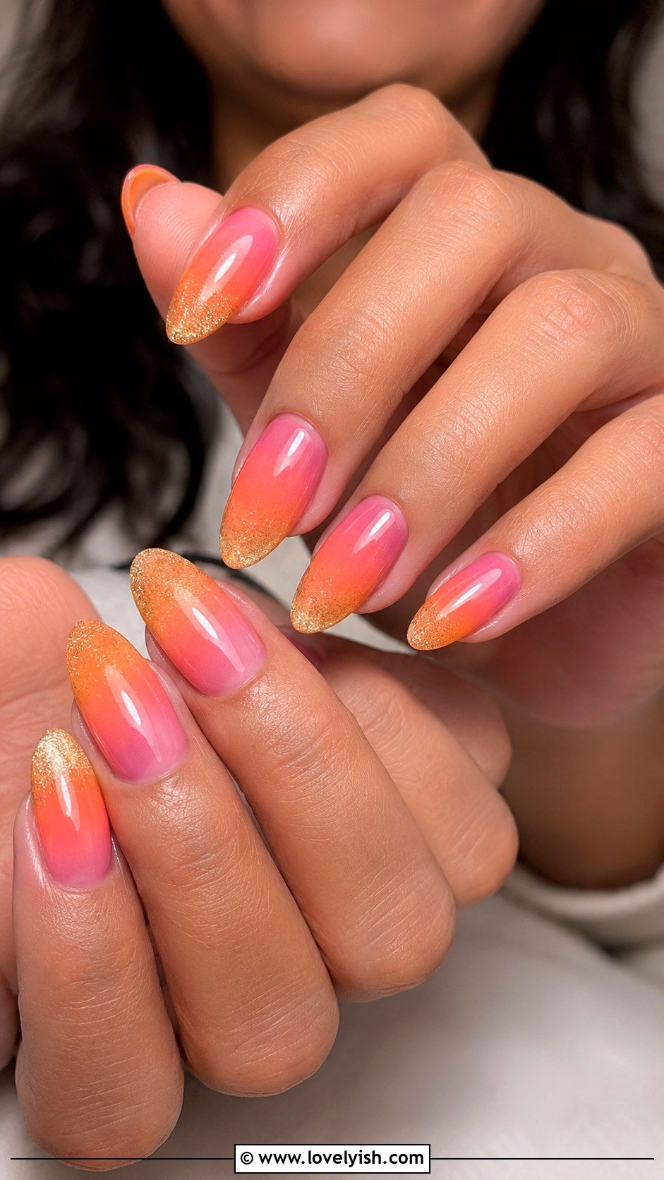 Sunset Ombre Gel X Nails - 50 gel x nails - 50 gel x nails