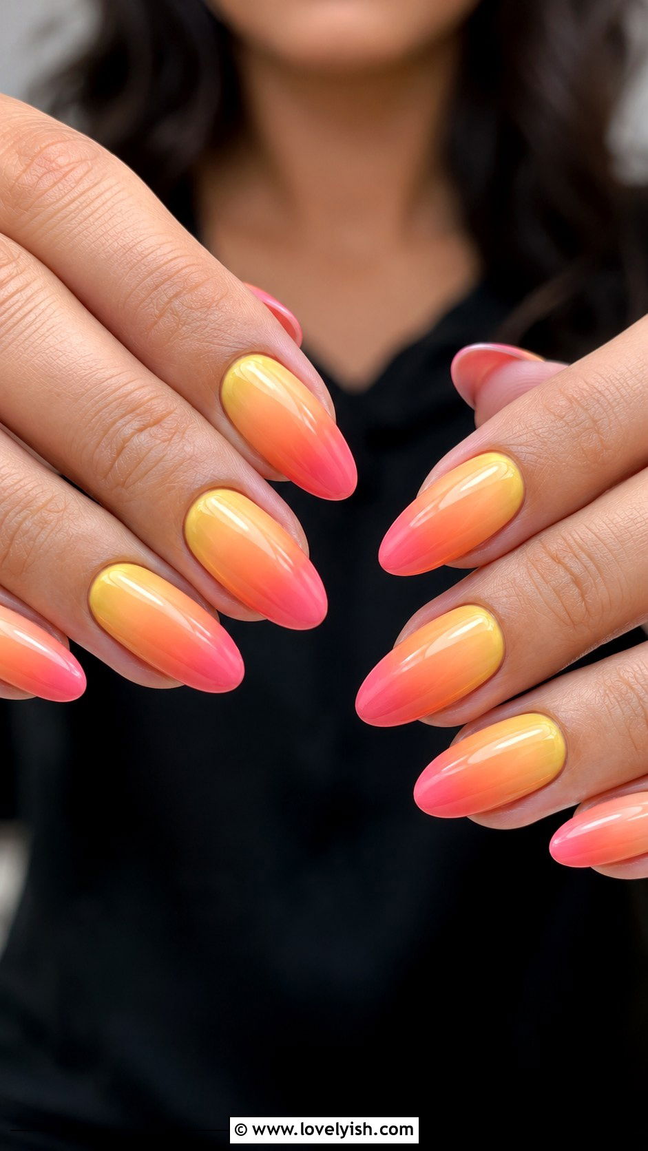 Sunset Ombre Nails - 38 may nail ideas - 38 may nail ideas