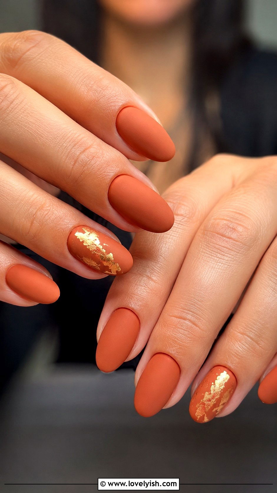 Terracotta Oval Nails - 50 oval nails - 50 oval nails