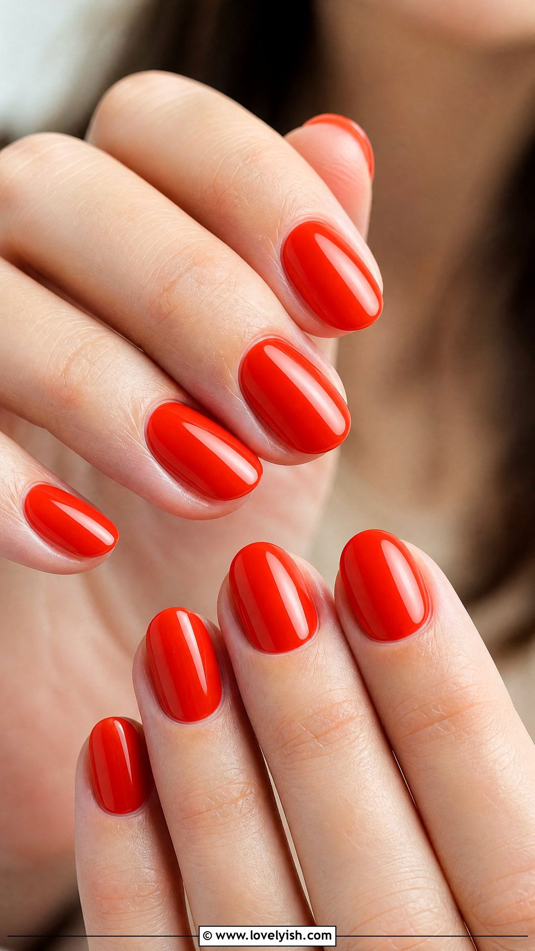 Tomato Red Nails - 49 nail colors - 49 nail colors