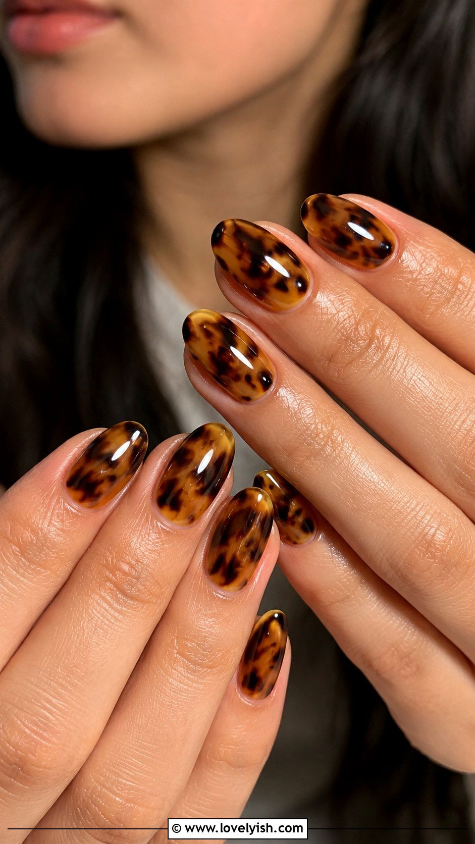 Tortoise Shell Prom Nails - 50 prom nails - 50 prom nails