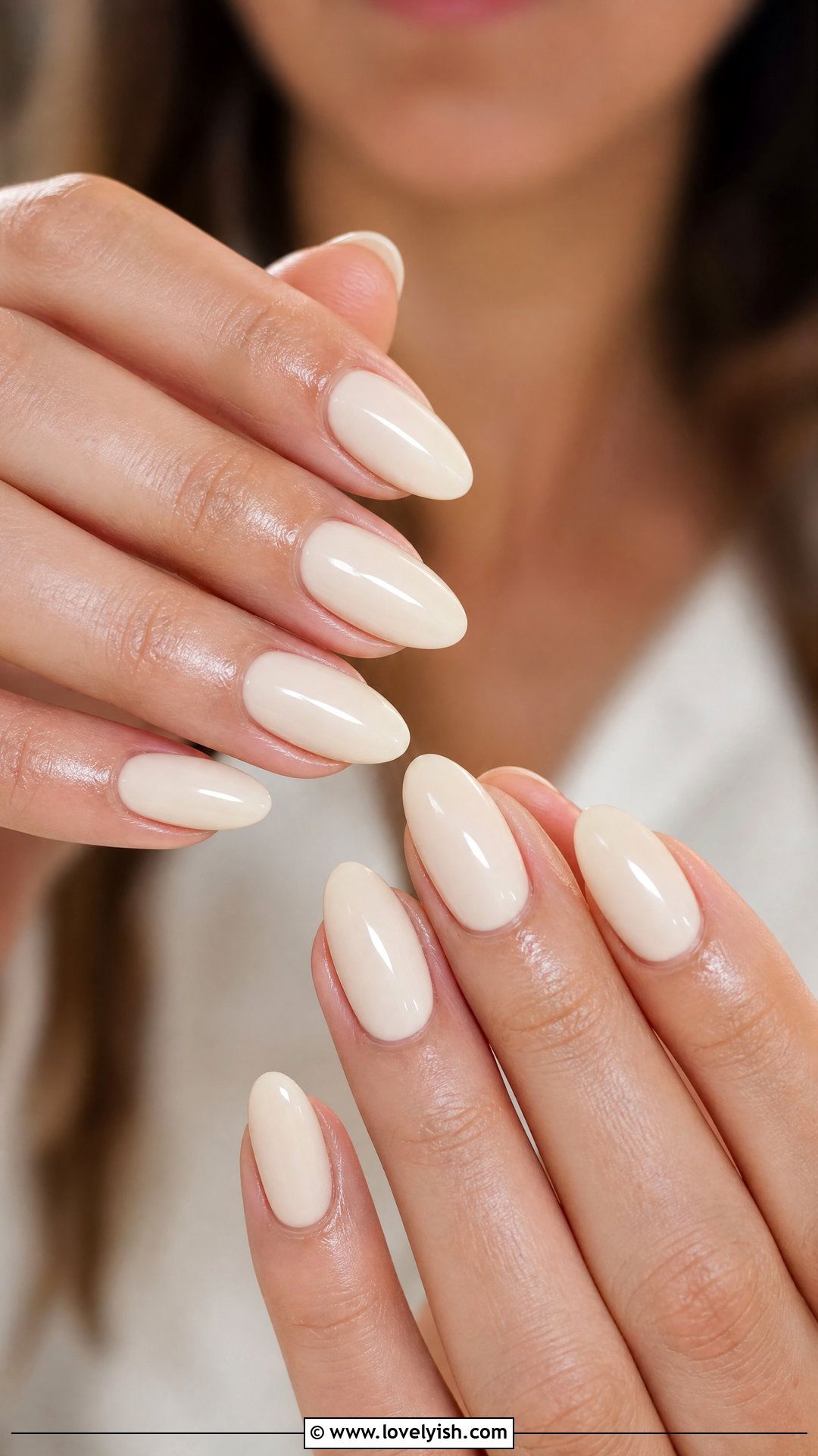 Vanilla Cream Nude Nails - 41 nail design simple - 41 nail design simple