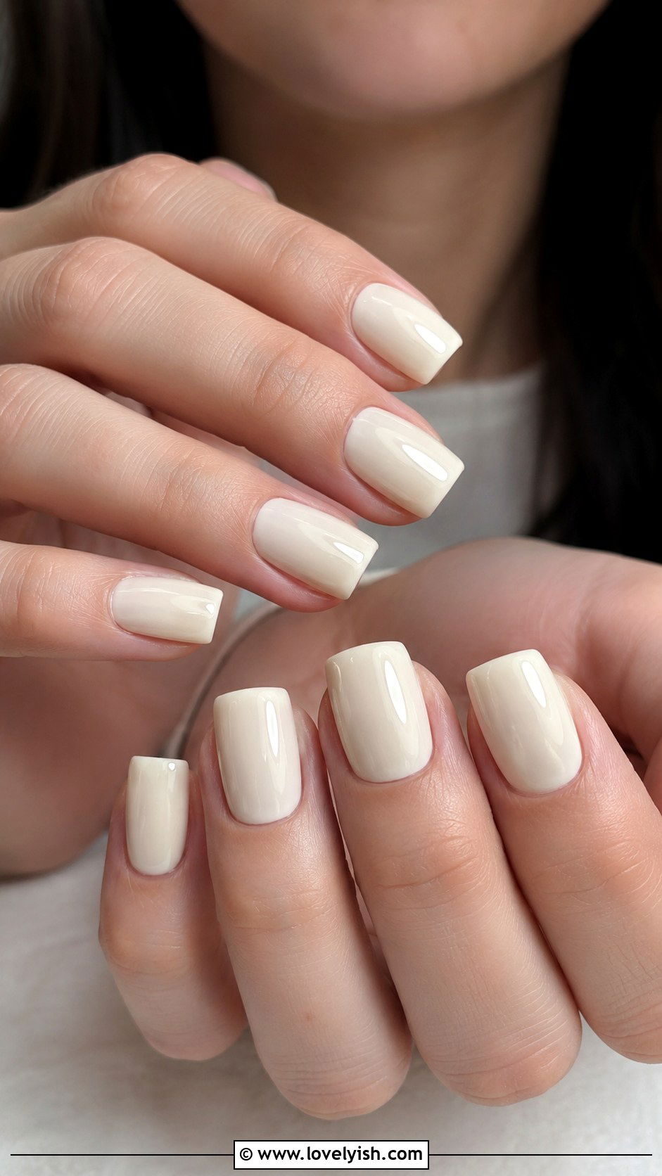 Vanilla Cream Square Press On Nails - 50 press on nails - 50 press on nails