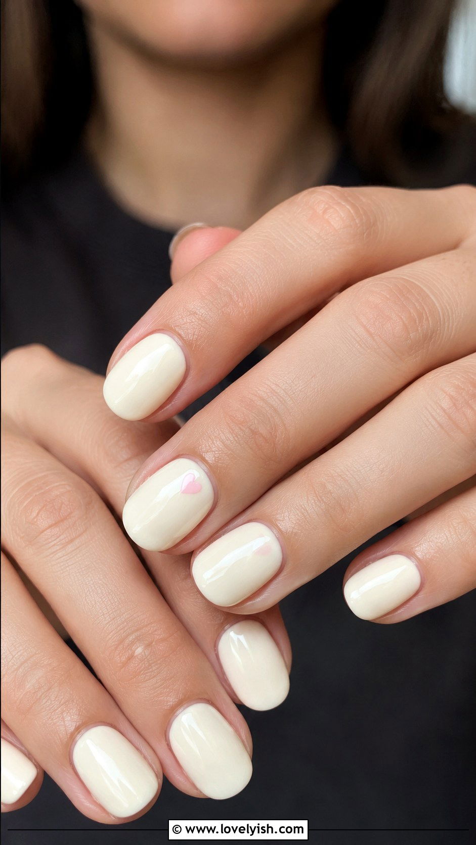 Vanilla Nail with Glitter Tips - 50 vanilla girl nails - 50 vanilla girl nails