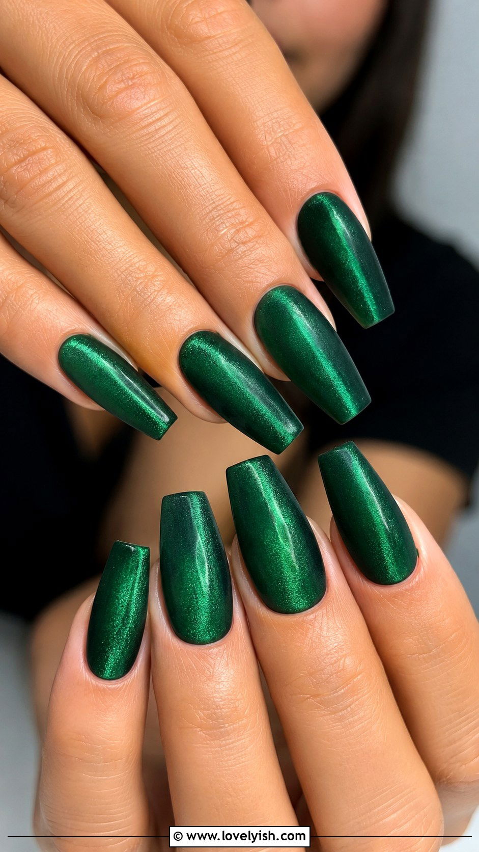 Velvet Cat Eye Nails - 43 nail art ideas - 43 nail art ideas