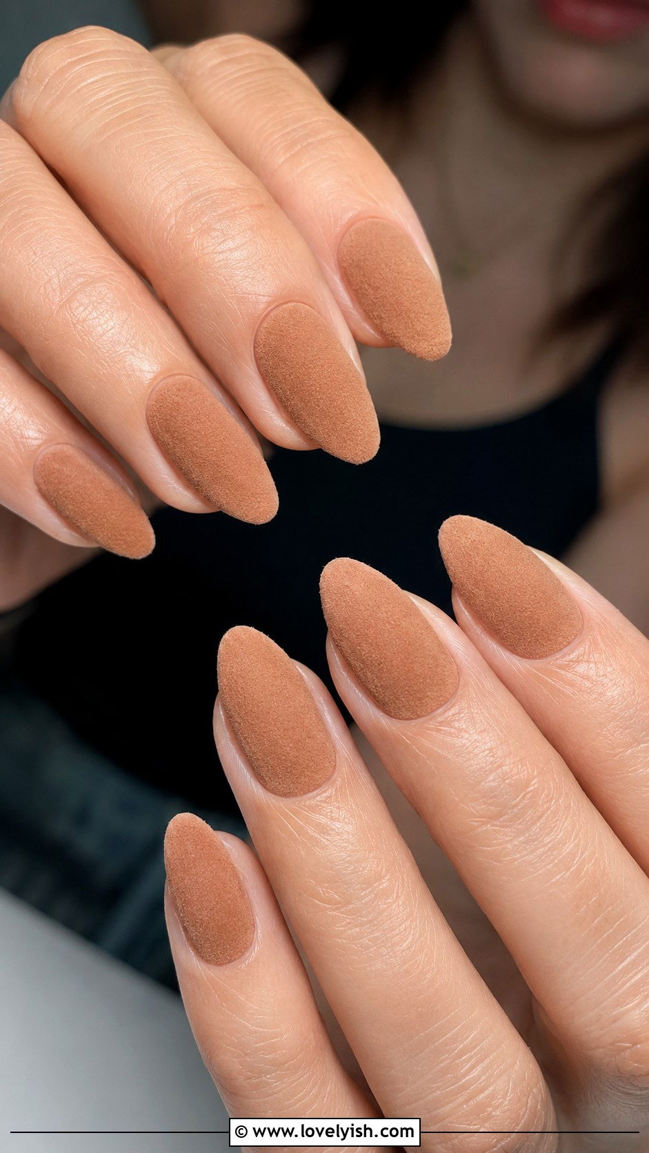 Velvet Texture Nails in Soft Nude - 50 natural nails - 50 natural nails
