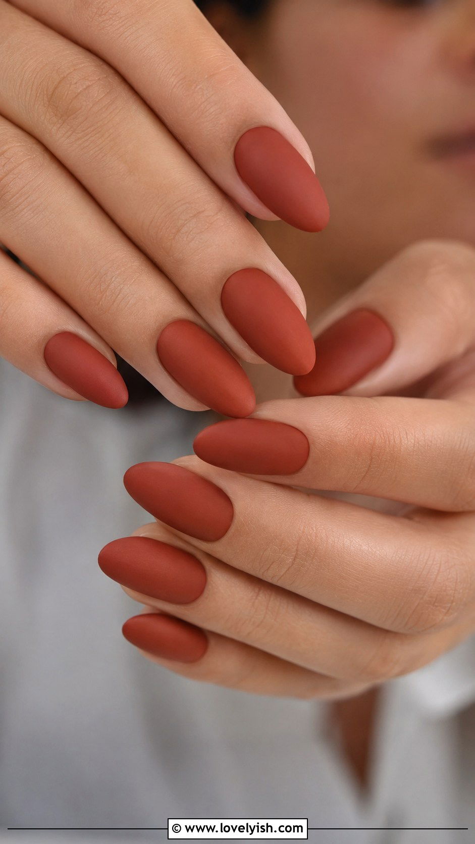 Warm Terracotta Wine Nails - 50 wine nails - 50 wine nails