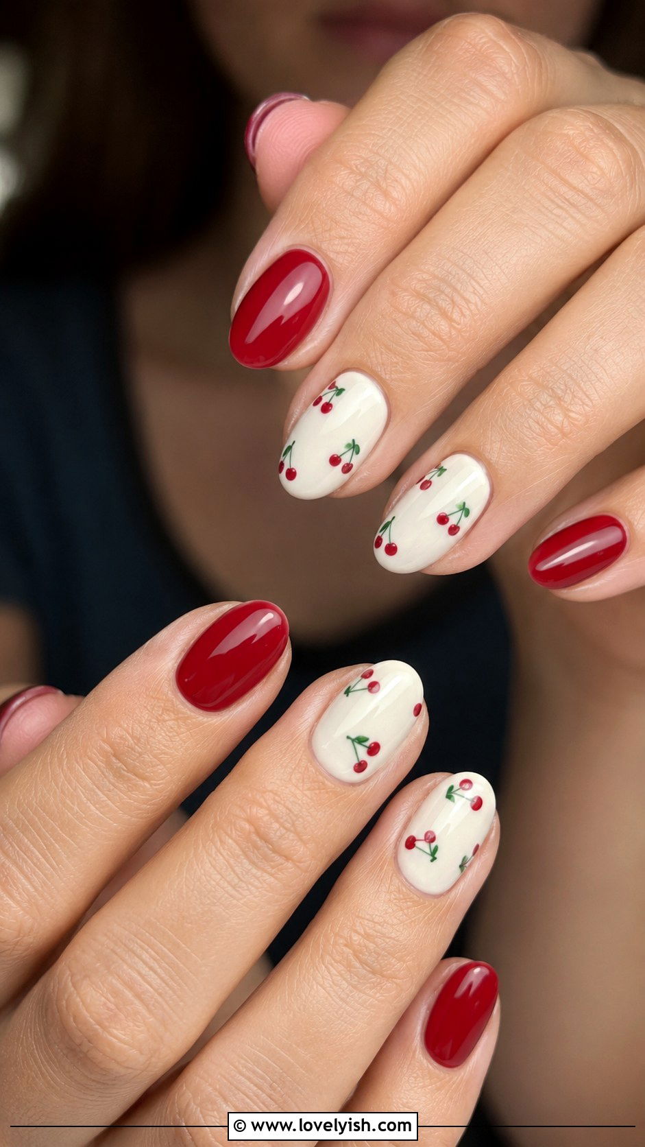Watermelon Print Summer Nails - 50 preppy nails - 50 preppy nails