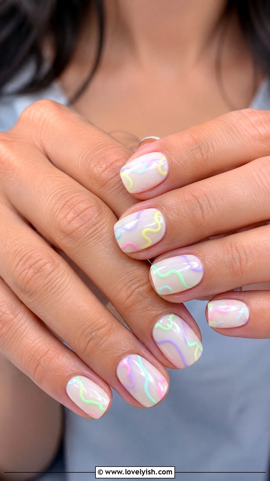 Watermelon Slice Nail Design - 45 cute nail designs - 45 cute nail designs
