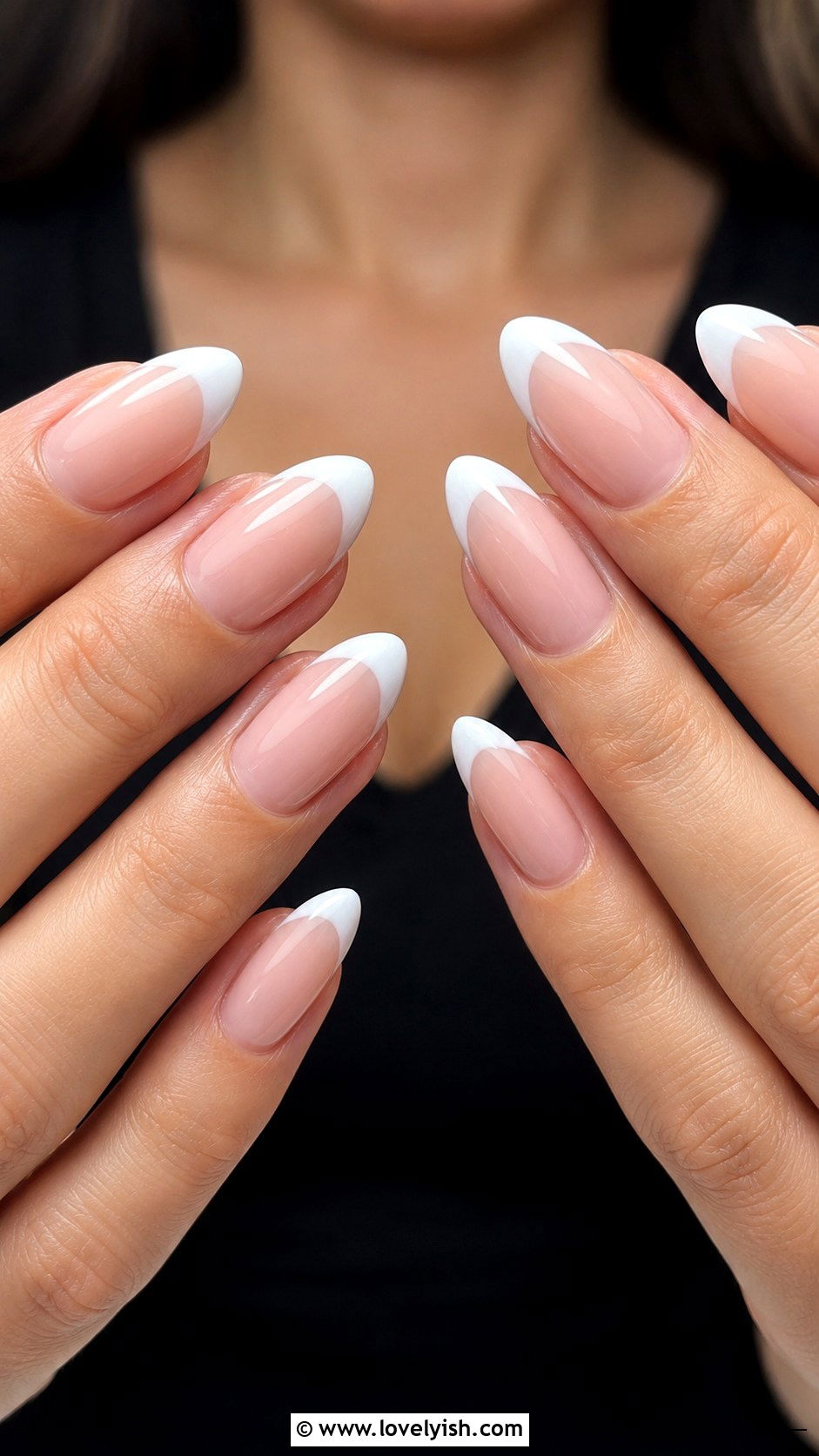 White French Tip Nails - 50 white nails - 50 white nails