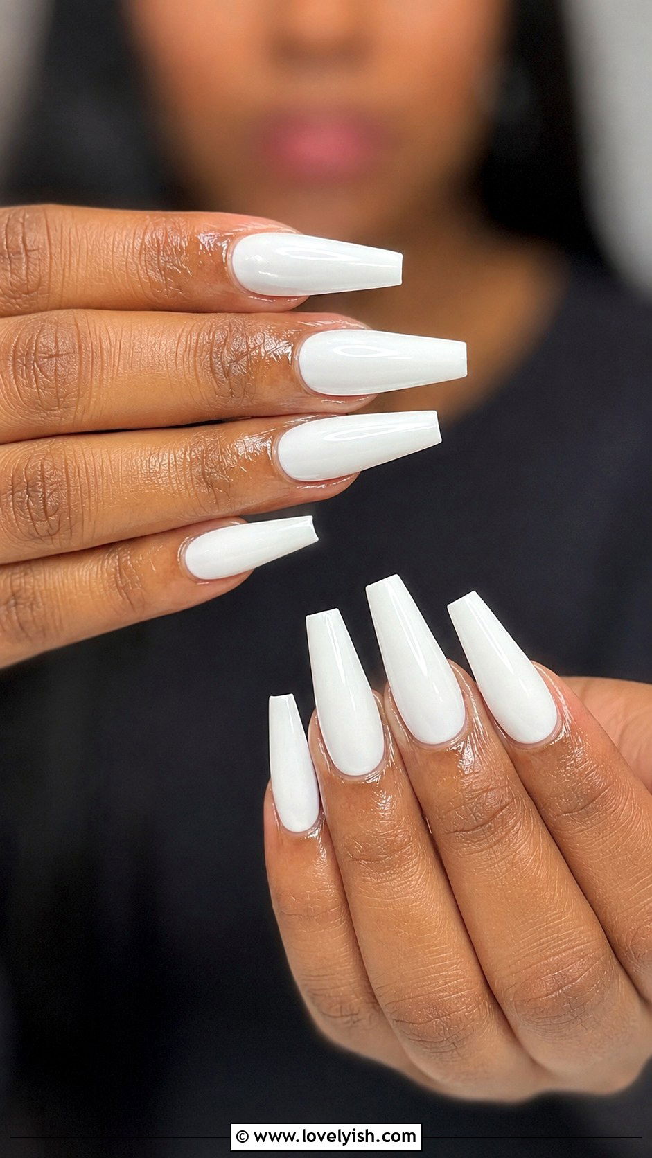 White Gel Nails - 38 white nail designs - 38 white nail designs