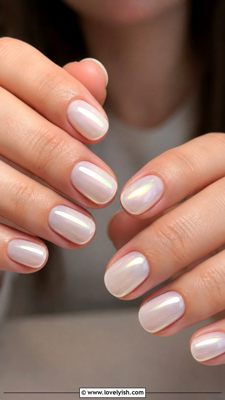 White Glazed Donut Nails - 50 white nails - 50 white nails