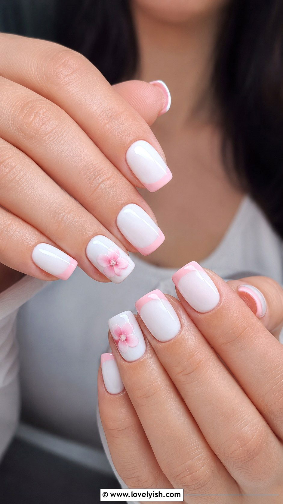 White Jelly Nails - 38 white nail designs - 38 white nail designs