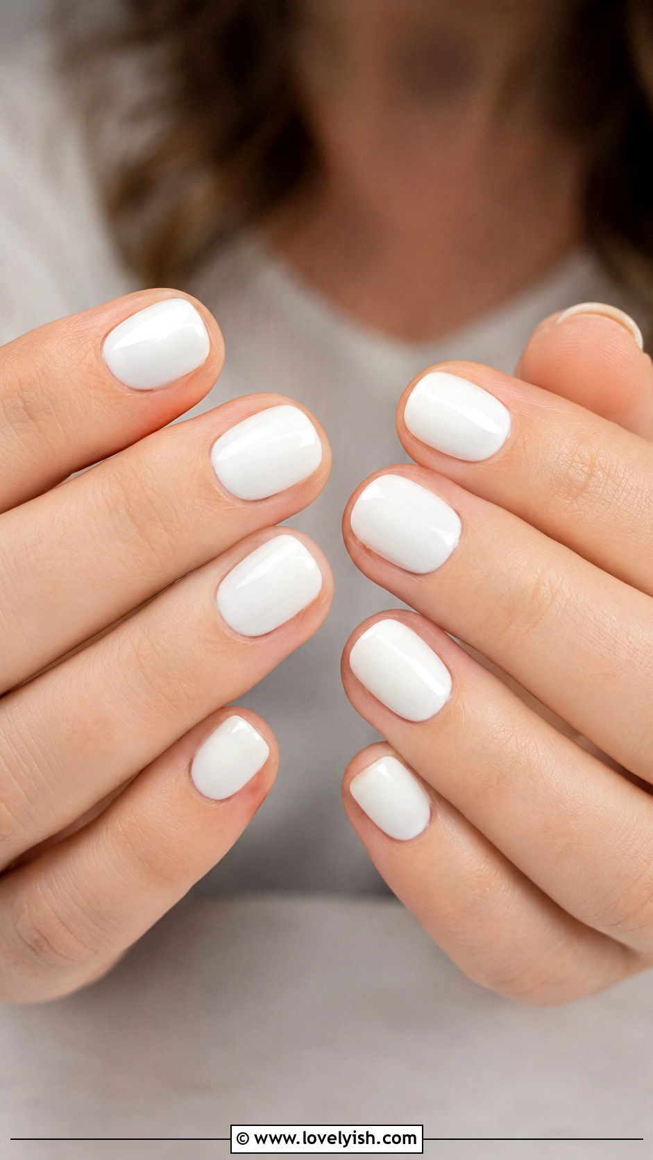 White Minimalist Nails - 50 mens nail design ideas - 50 mens nail design ideas