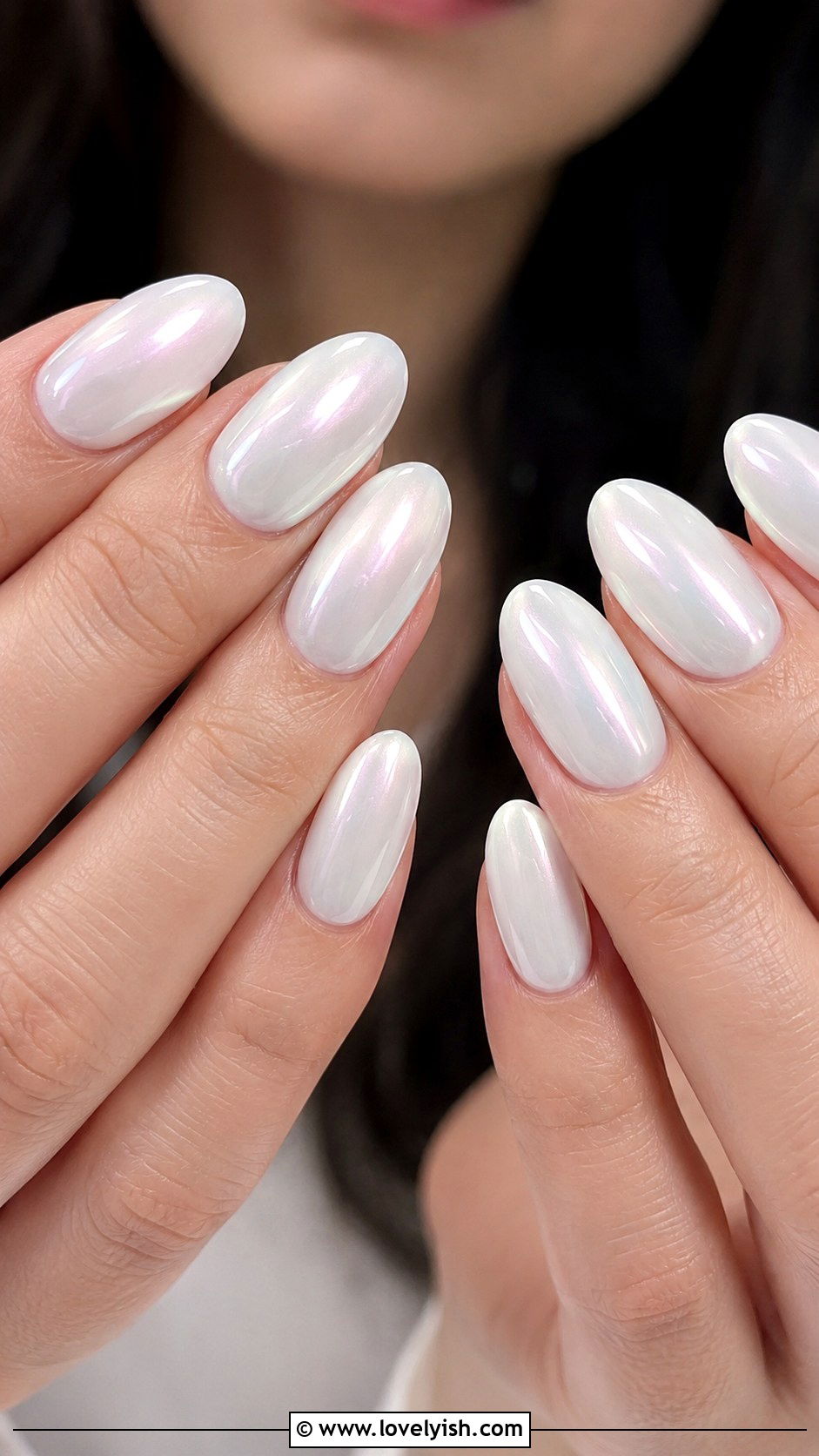 White Nails with Abstract Art - 38 white nail designs - 38 white nail designs