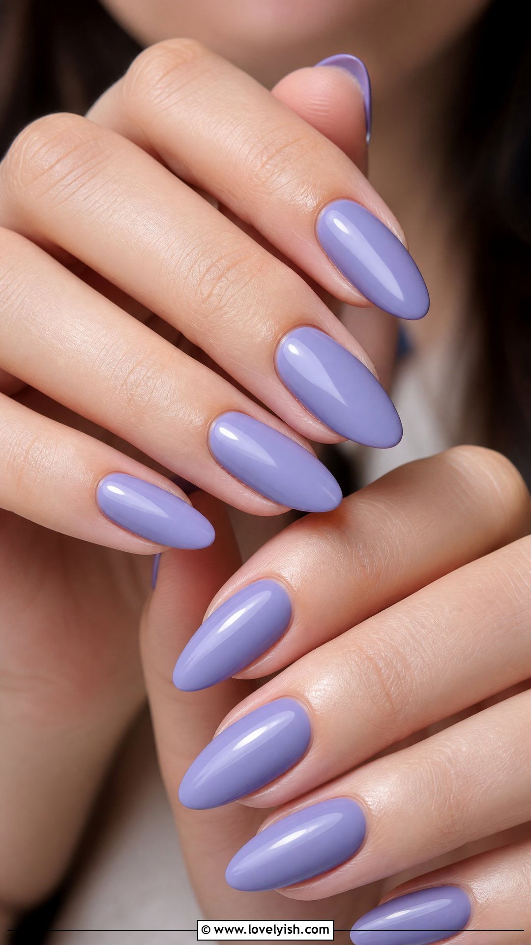 Wisteria Purple Nails - 50 classy spring nail designs - 50 classy spring nail designs